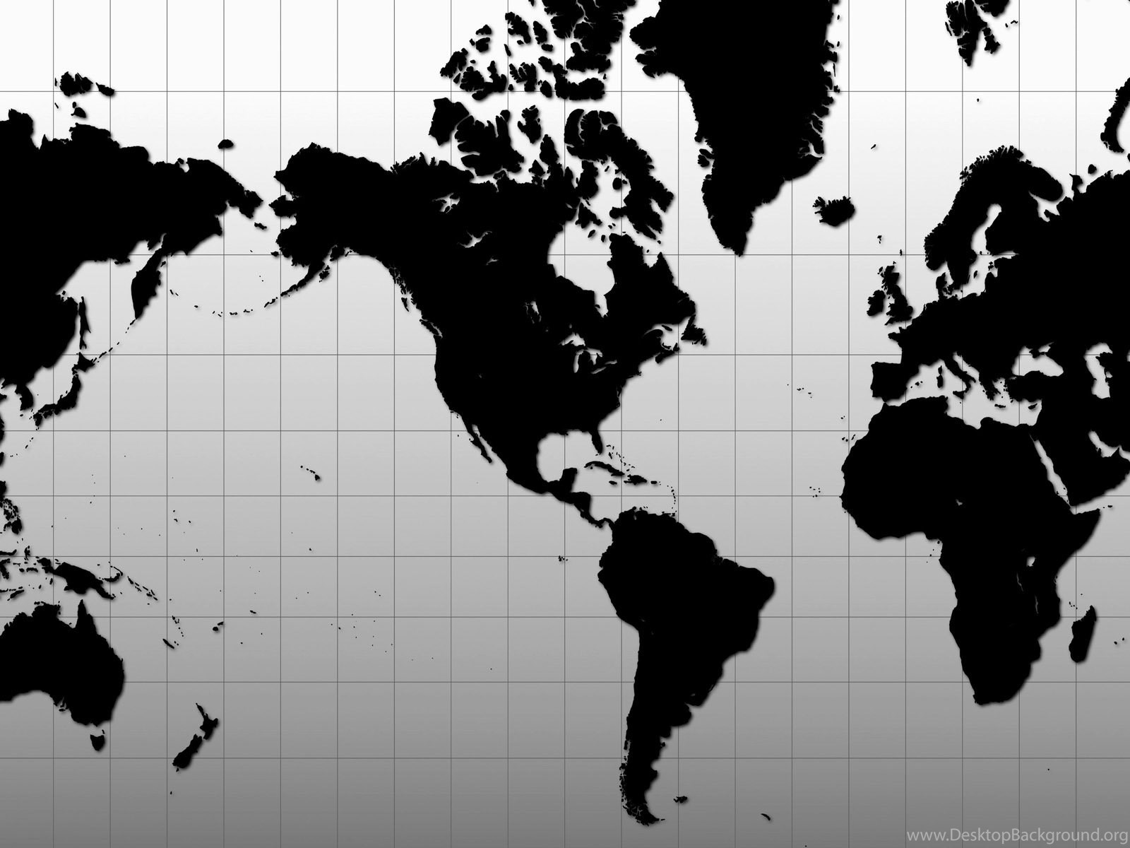 Black map