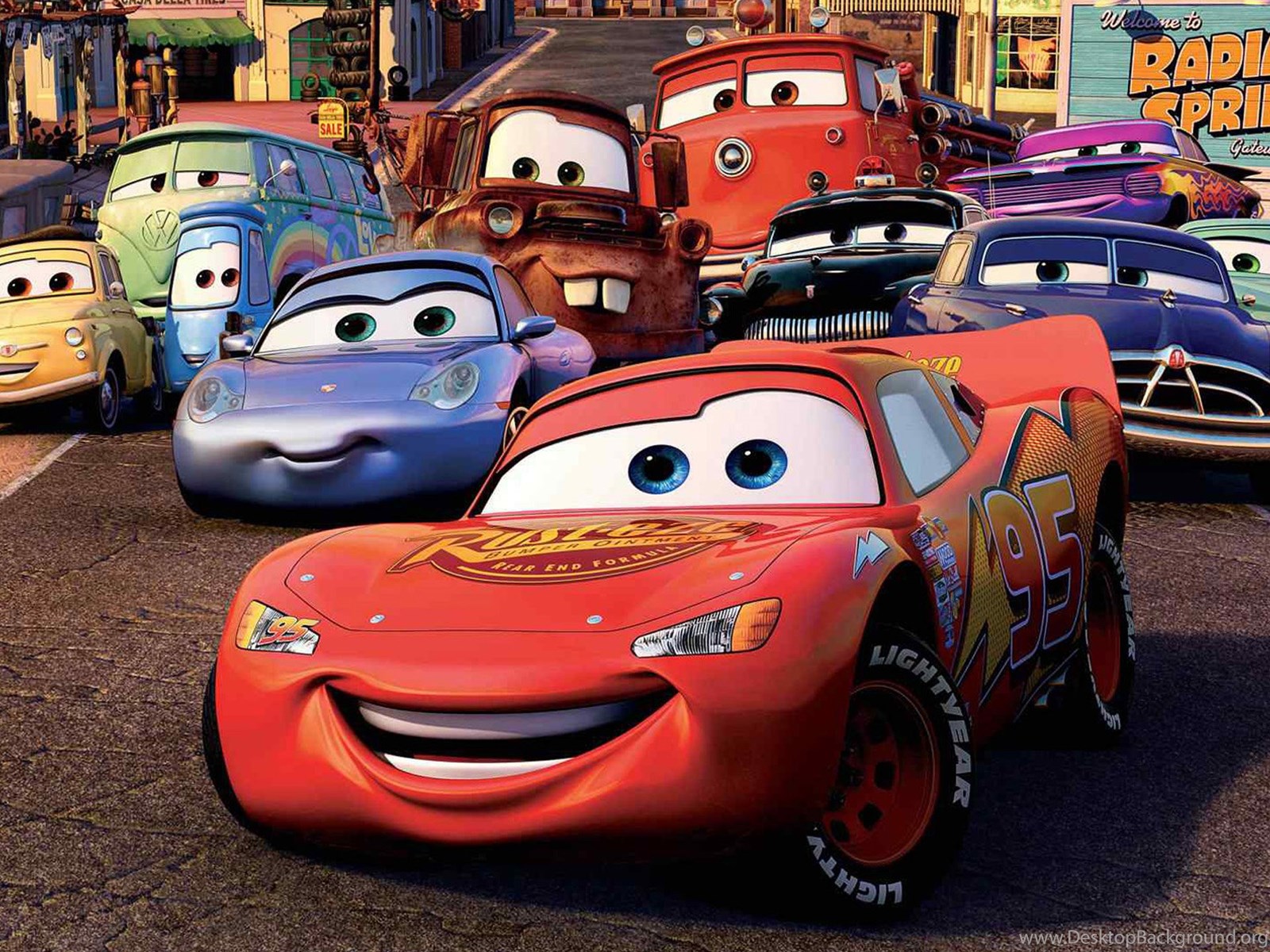 Cars Movie Wallpaper, HD Desktop Wallpapers Desktop Background