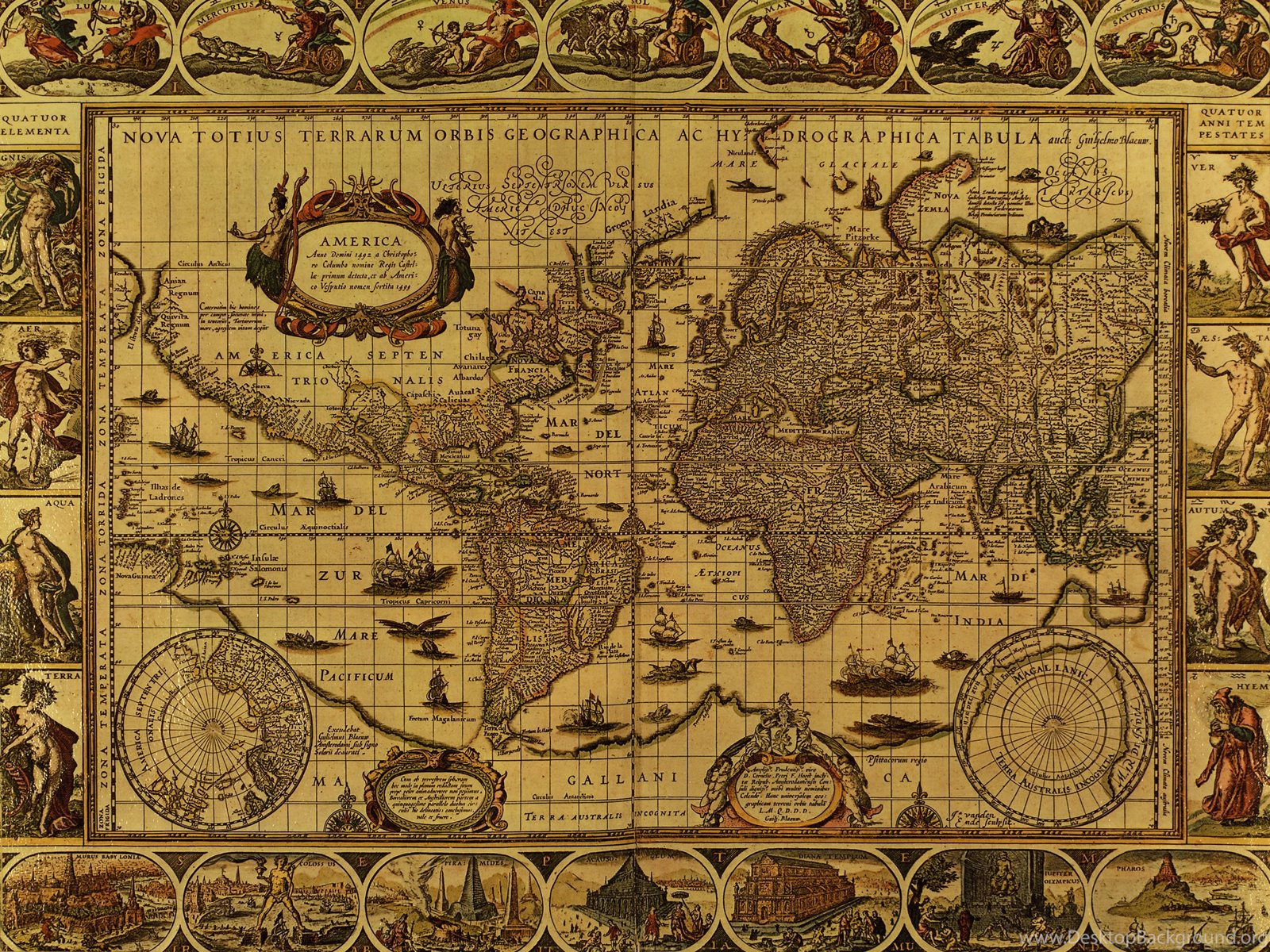 Download the map. Старинная карта. Древняя карта. Старинные географические карты.