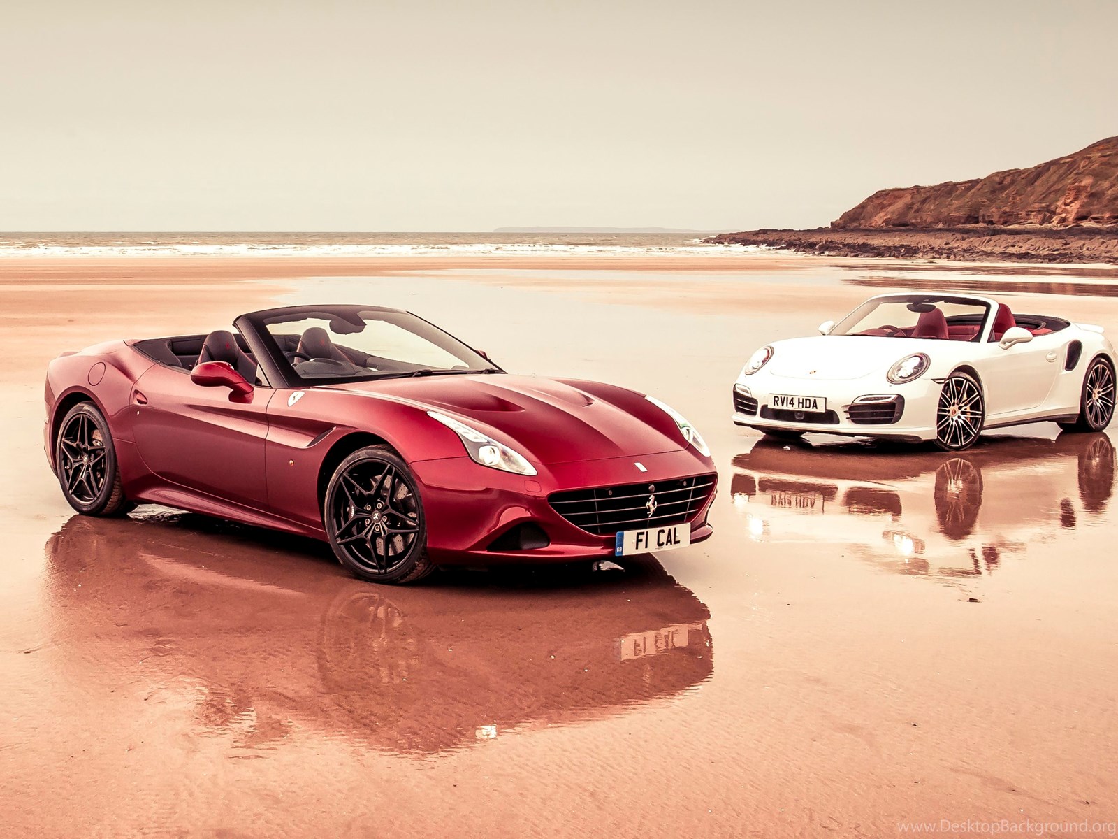 Порше California Red