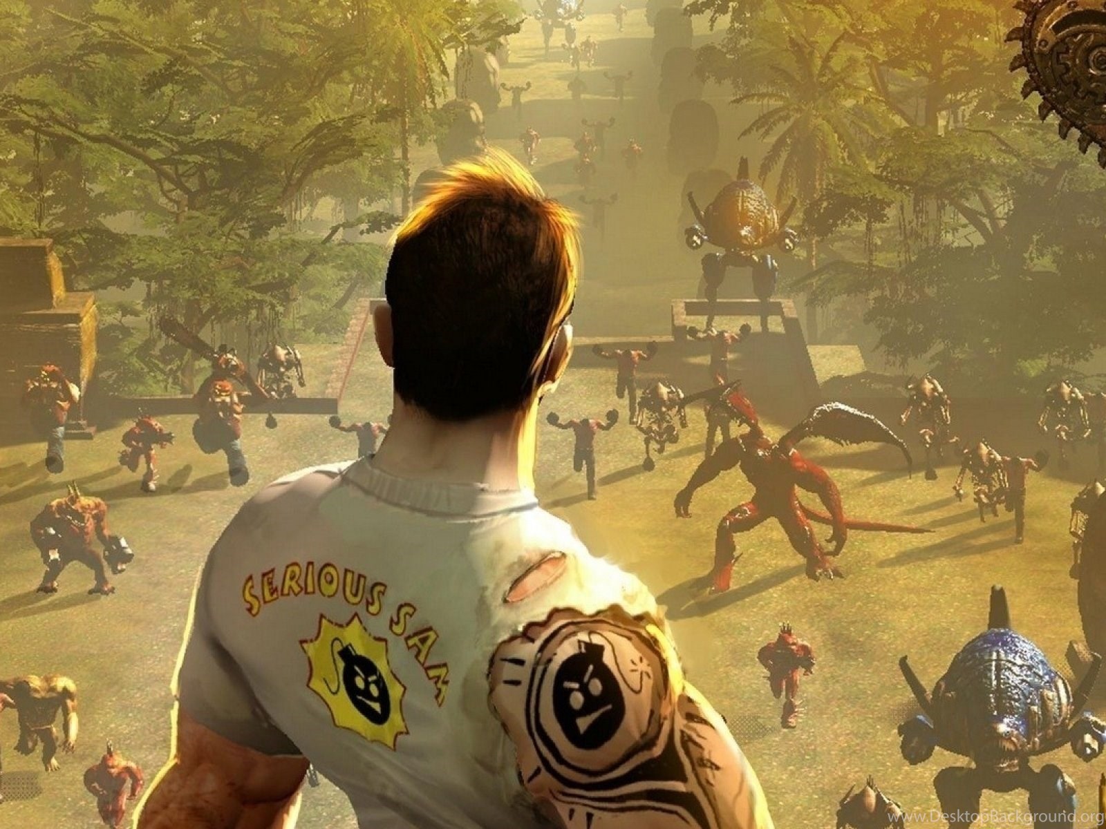 Поиграть почему и. Сэм Стоун serious Sam. Сэм Стоун serious Sam 4. Игра Сириус Сэм 1. Serious Sam 2.