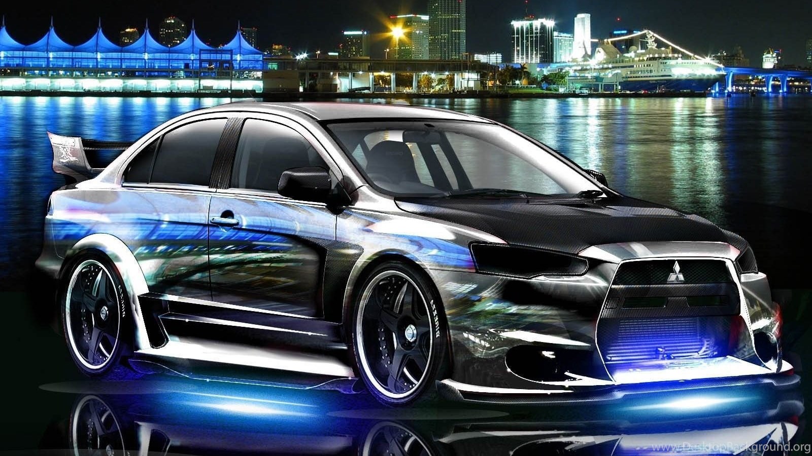 Mitsubishi Lancer Evolution 10 РЅРµРѕРЅ