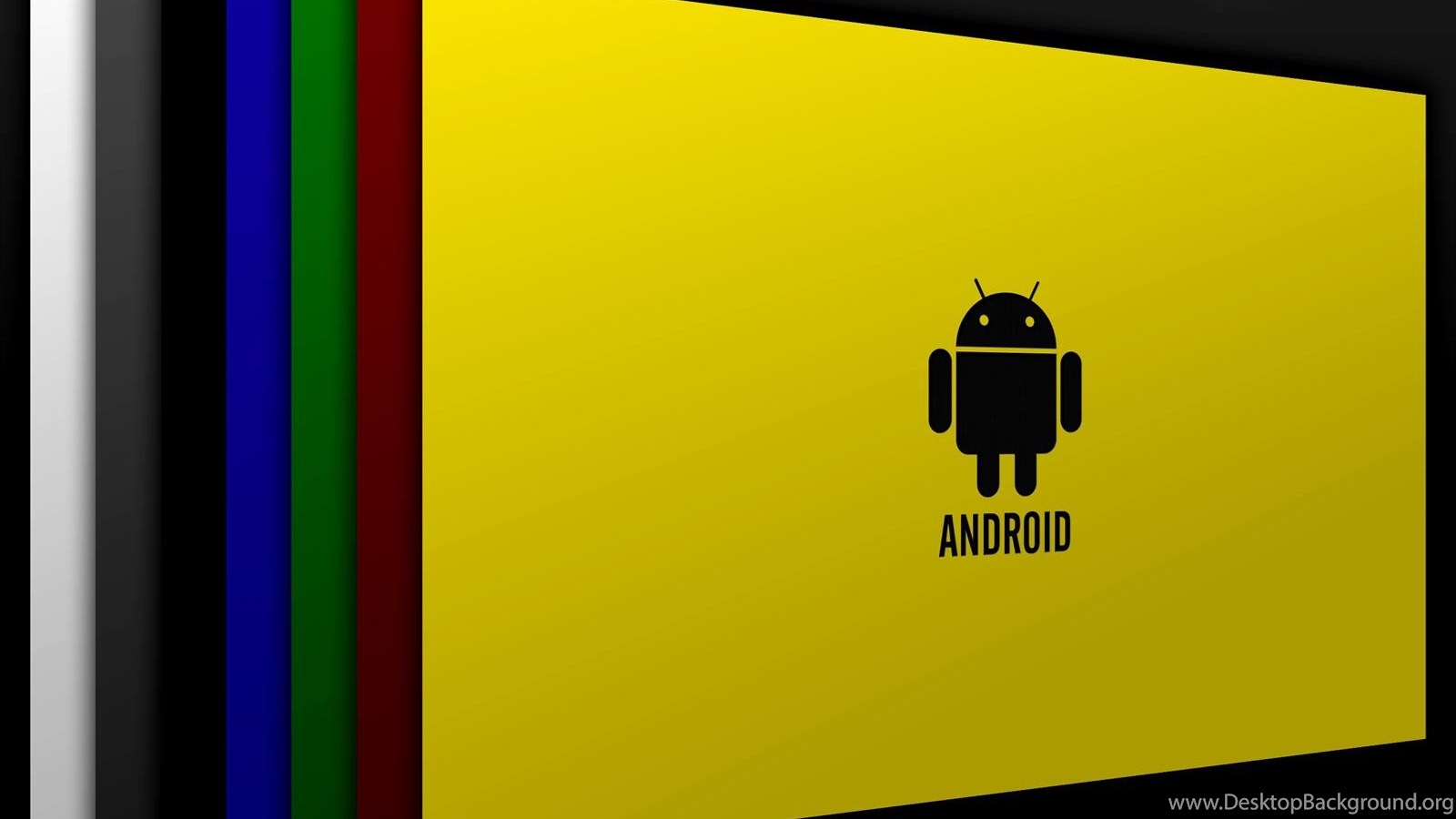 Обои Android TV. Андроид лого. Android Yellow. Android logo Wallpaper.