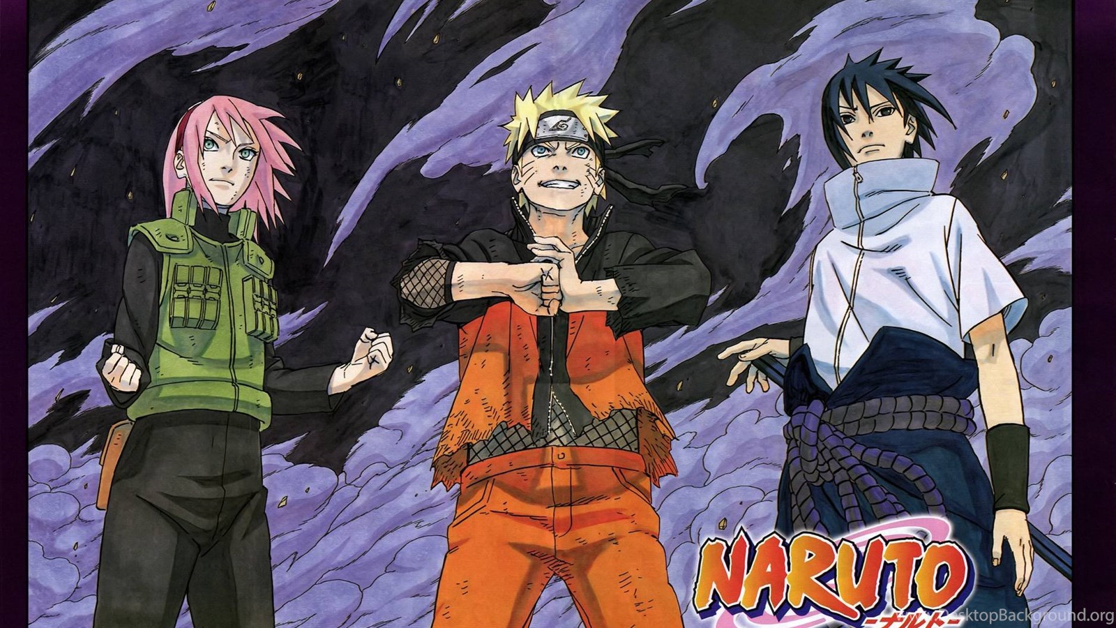 Naruto Shippuden Team 7 Reunites Again! Naruto Wallpapers ...