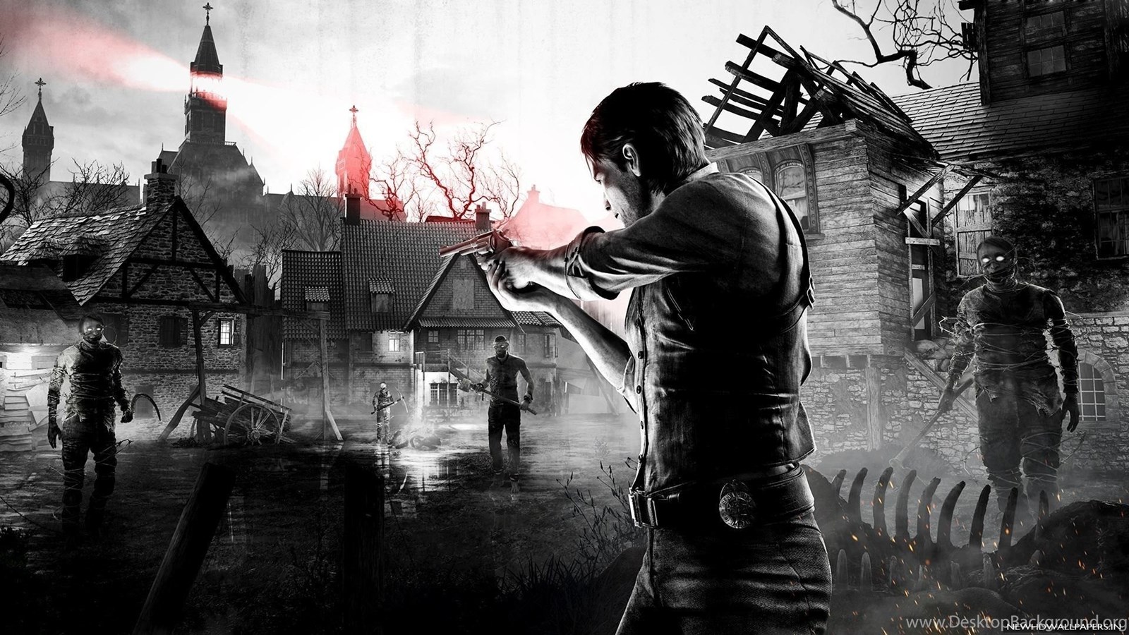 Sebastian Castellanos The Evil Within Game Wallpapers New Hd