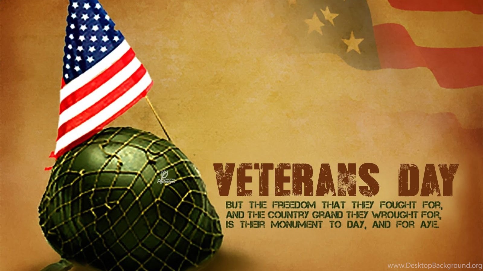 Download Veterans Day Thank You Wallpaper. 