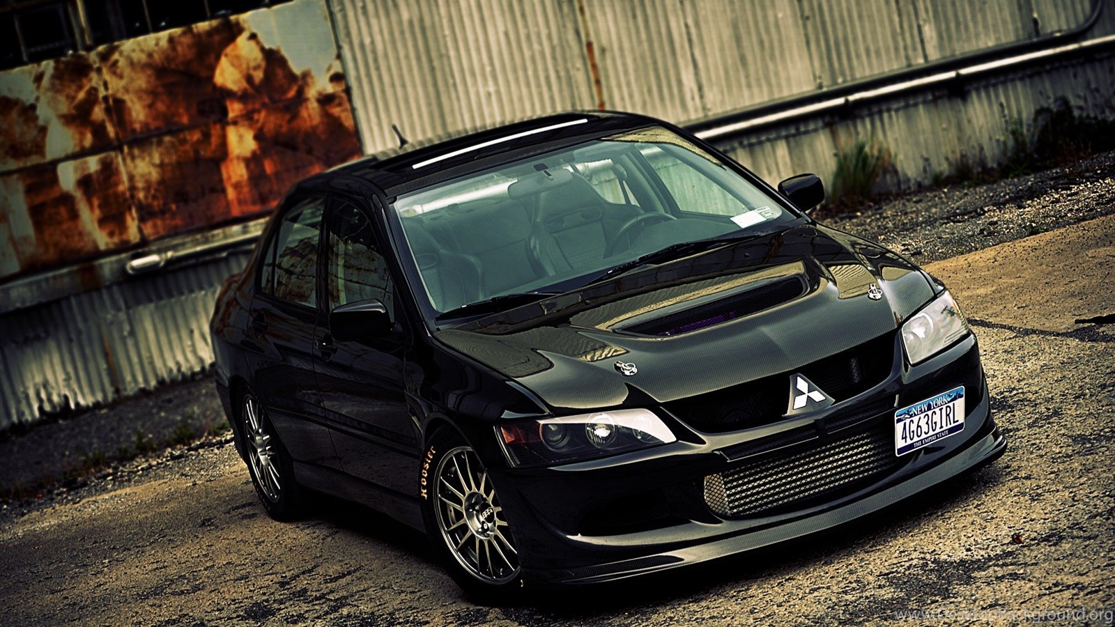 Морда Mitsubishi Lancer Evolution