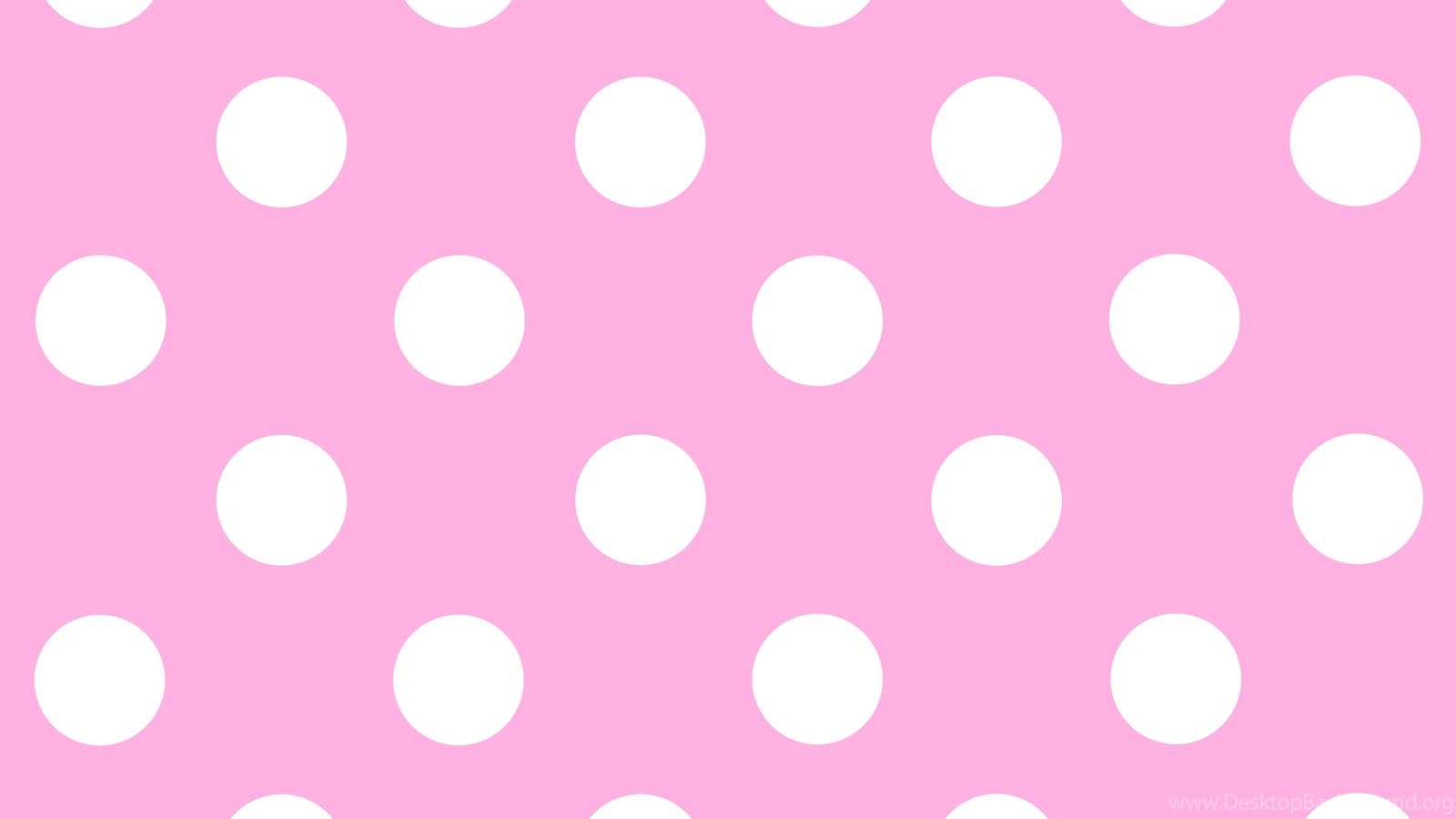Wallpapers Pink And White Polka Dot Dots Pattern Free Clip Art Desktop