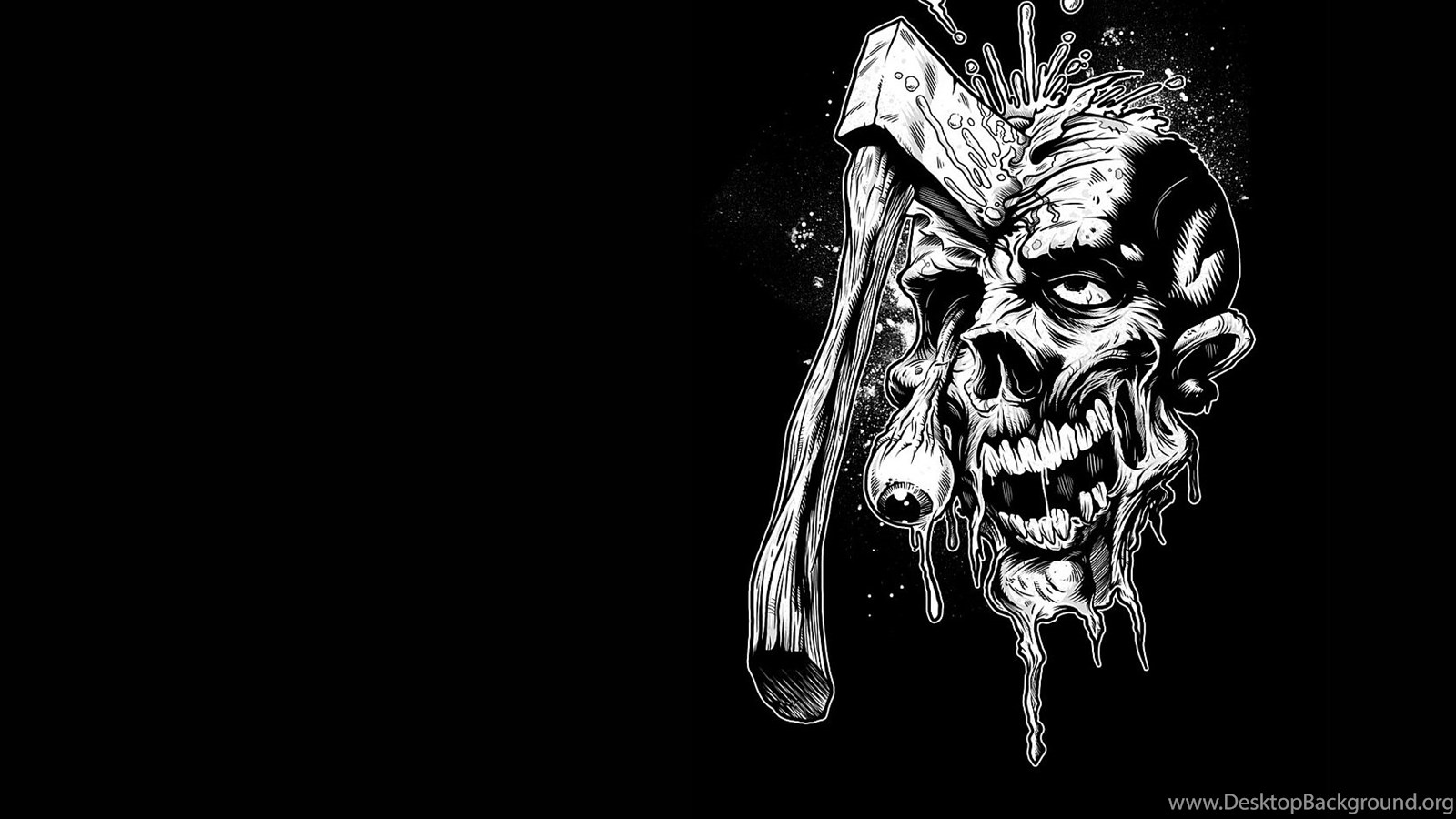 Download The Axed Zombie Wallpaper Axed Zombie Iphone Wallpapers