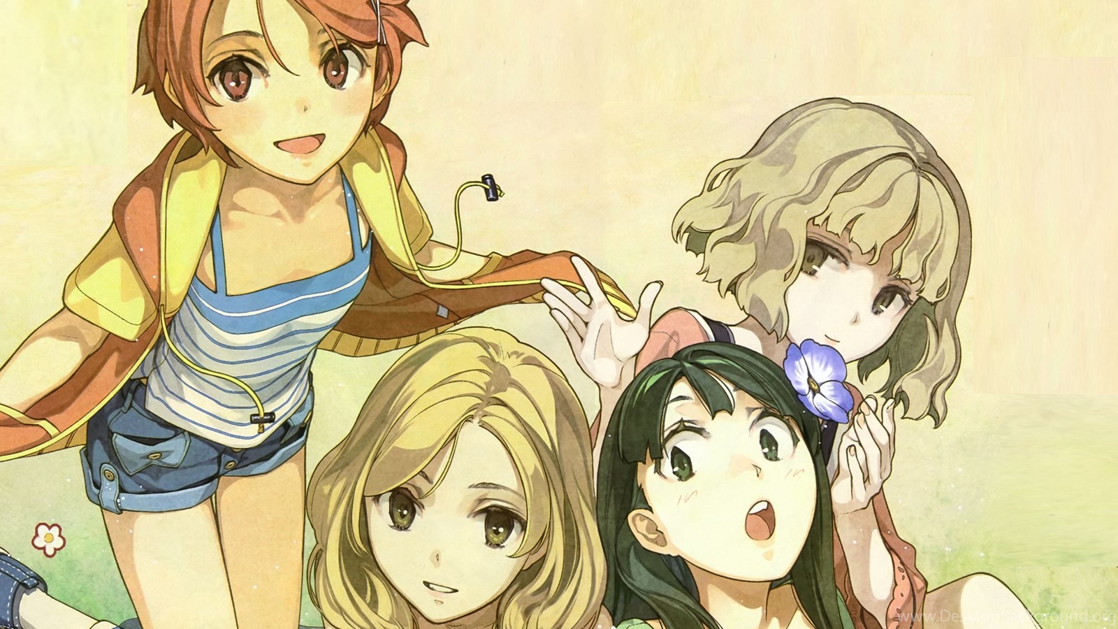  Wallpapers  Anime  Cute Friends  2560x1600 Desktop Background