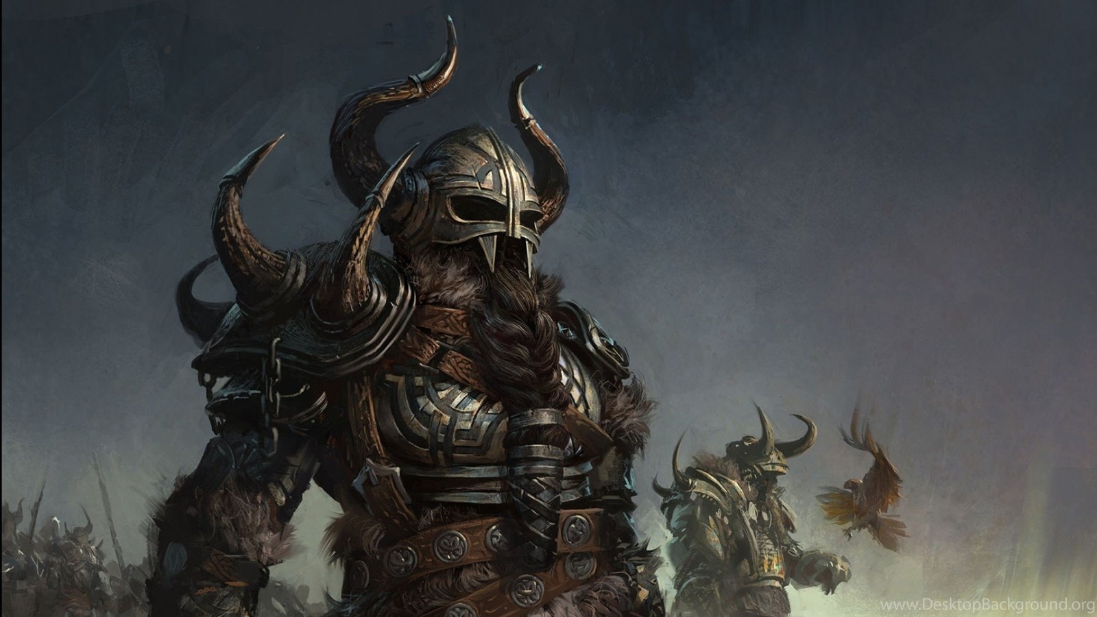 Wallpapers Warrior Samurai Celtic Greek Fantasy Art Armor