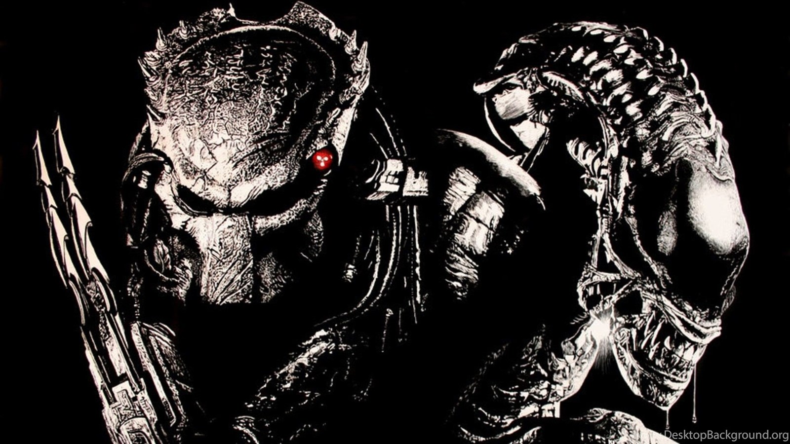 Alien Vs Predator Wallpapers Wallpapers Cave Desktop Background