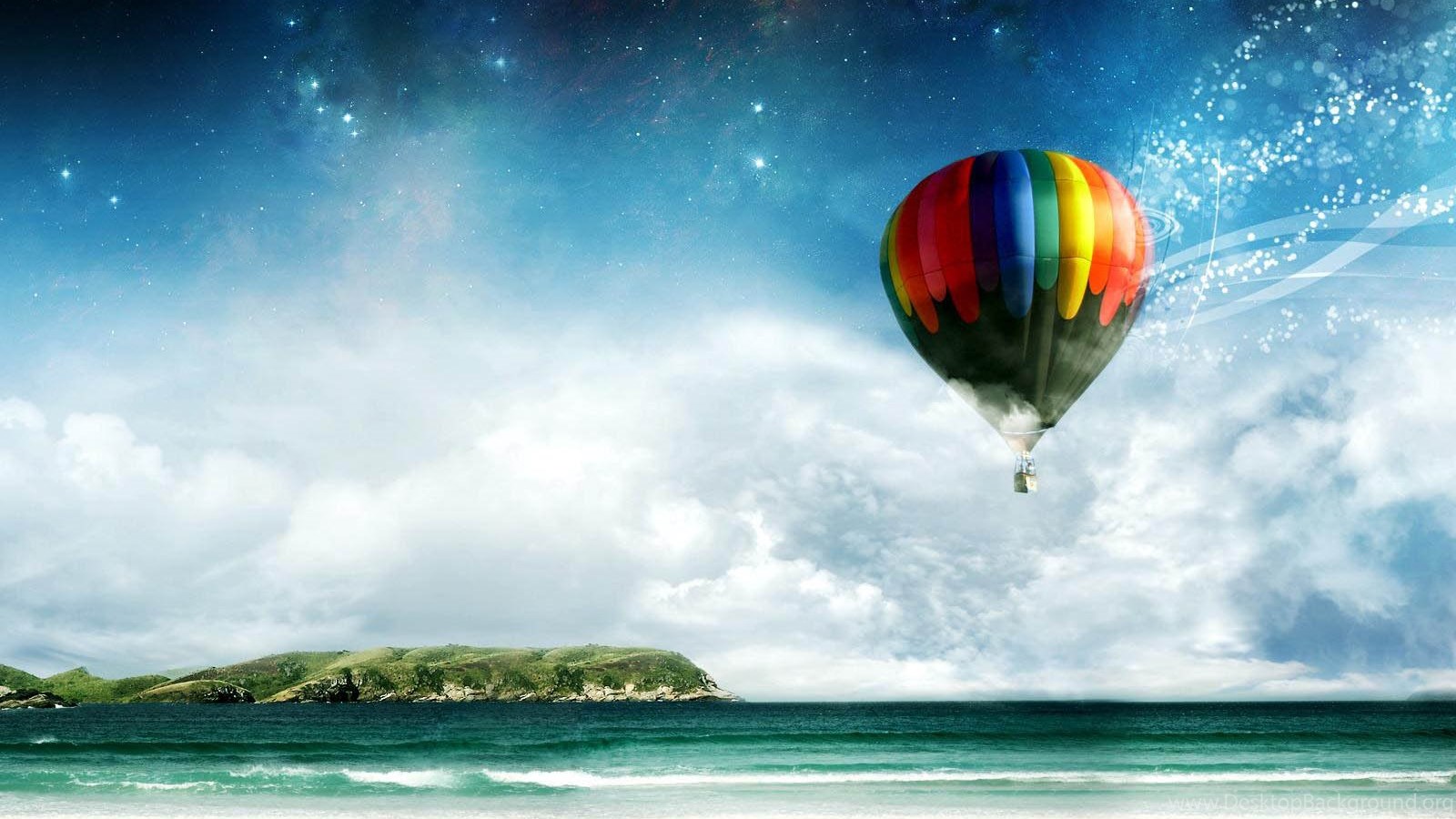 Love Wallpaper Gambar Gambar Balon Udara Yang Cantik Desktop Background