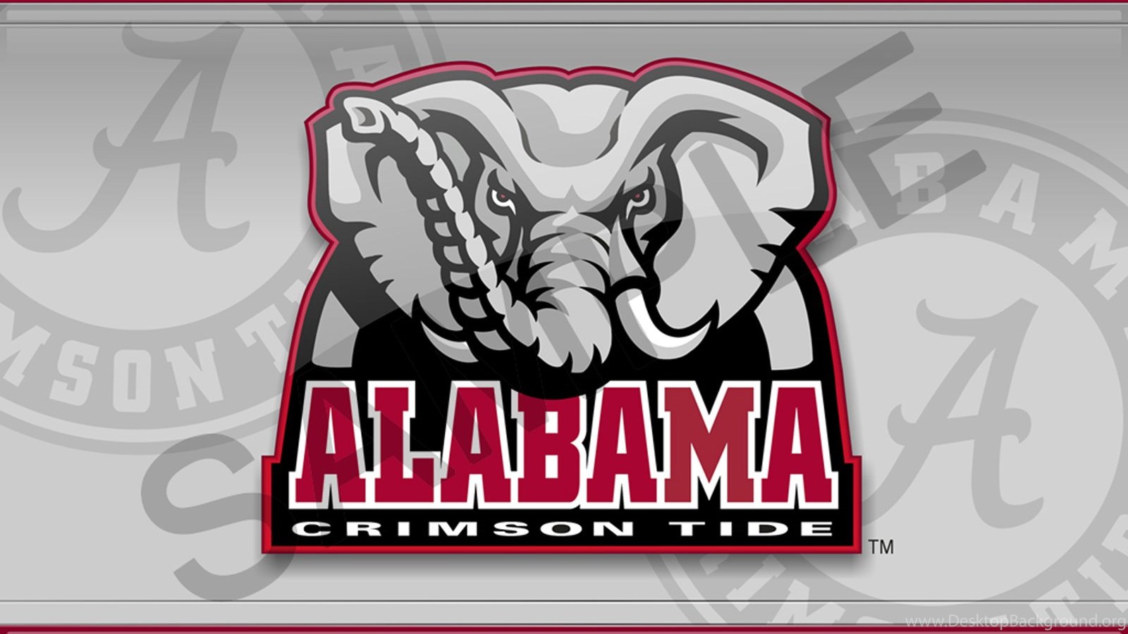 Alabama Crimson Tide University Free Alabama Football Desktop