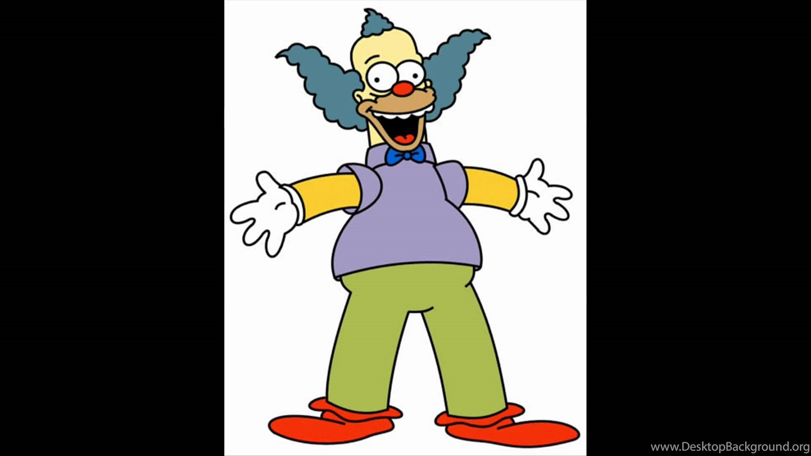 Download Krusty's Laugh YouTube Widescreen Widescreen 16:9 1600x900 De...