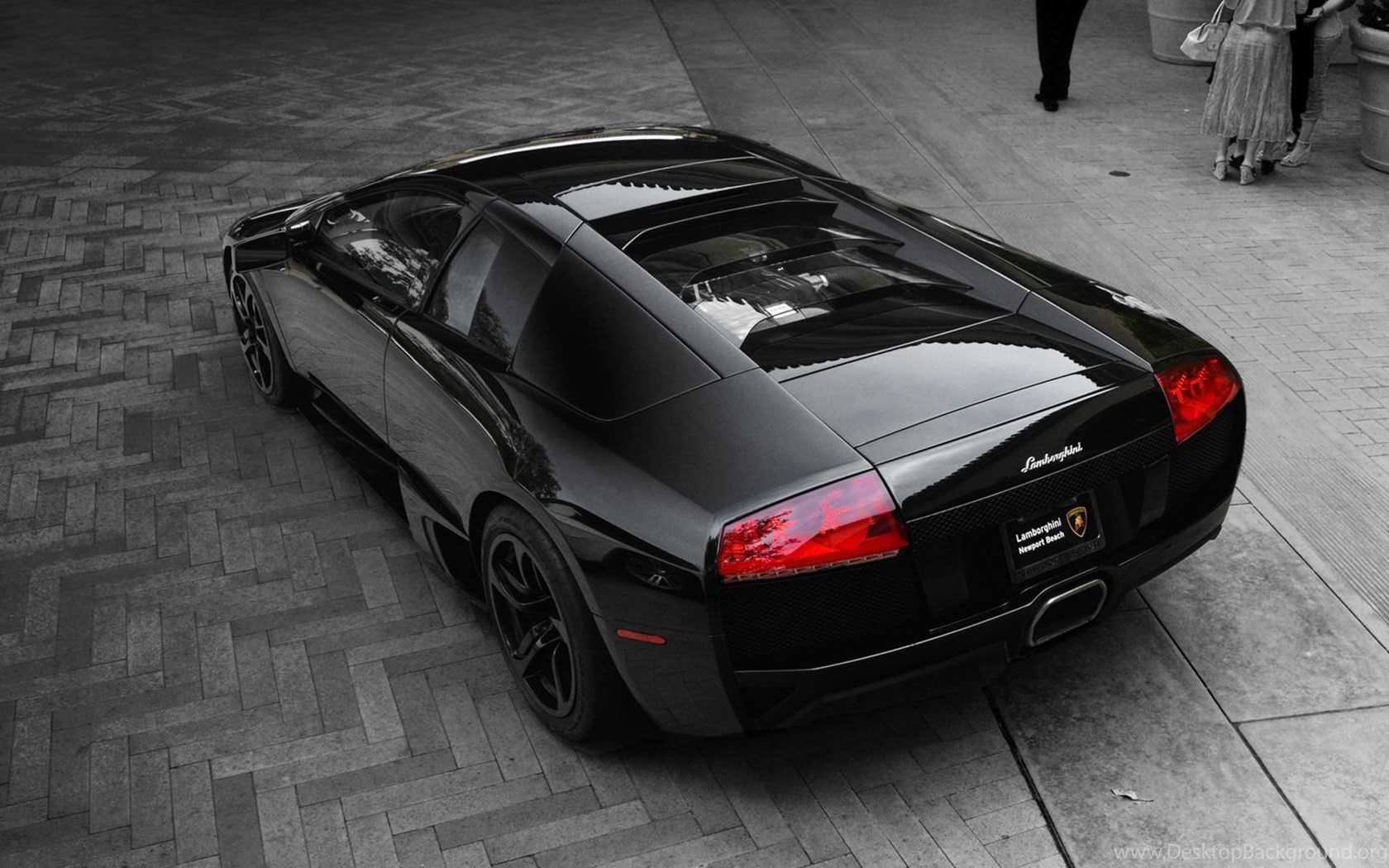 Black Lamborghini Murcielago Lp640 Wallpapers Desktop Background Images, Photos, Reviews