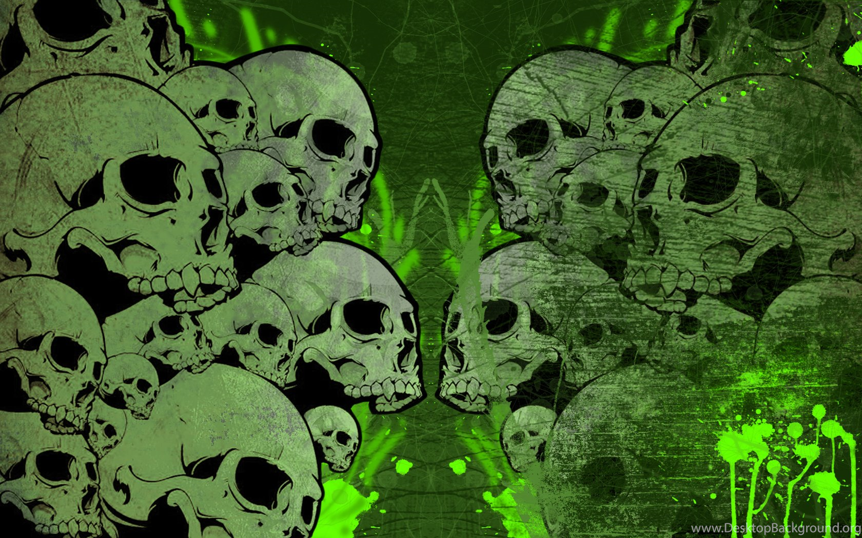 Download Skull_Wallpaper1.png Popular 1680x1050 Desktop Background. 