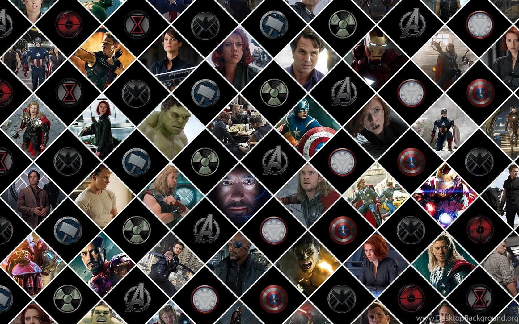 Download Avengers Marvel Pattern Superhero Comics Wallpapers Widescreen Wid...