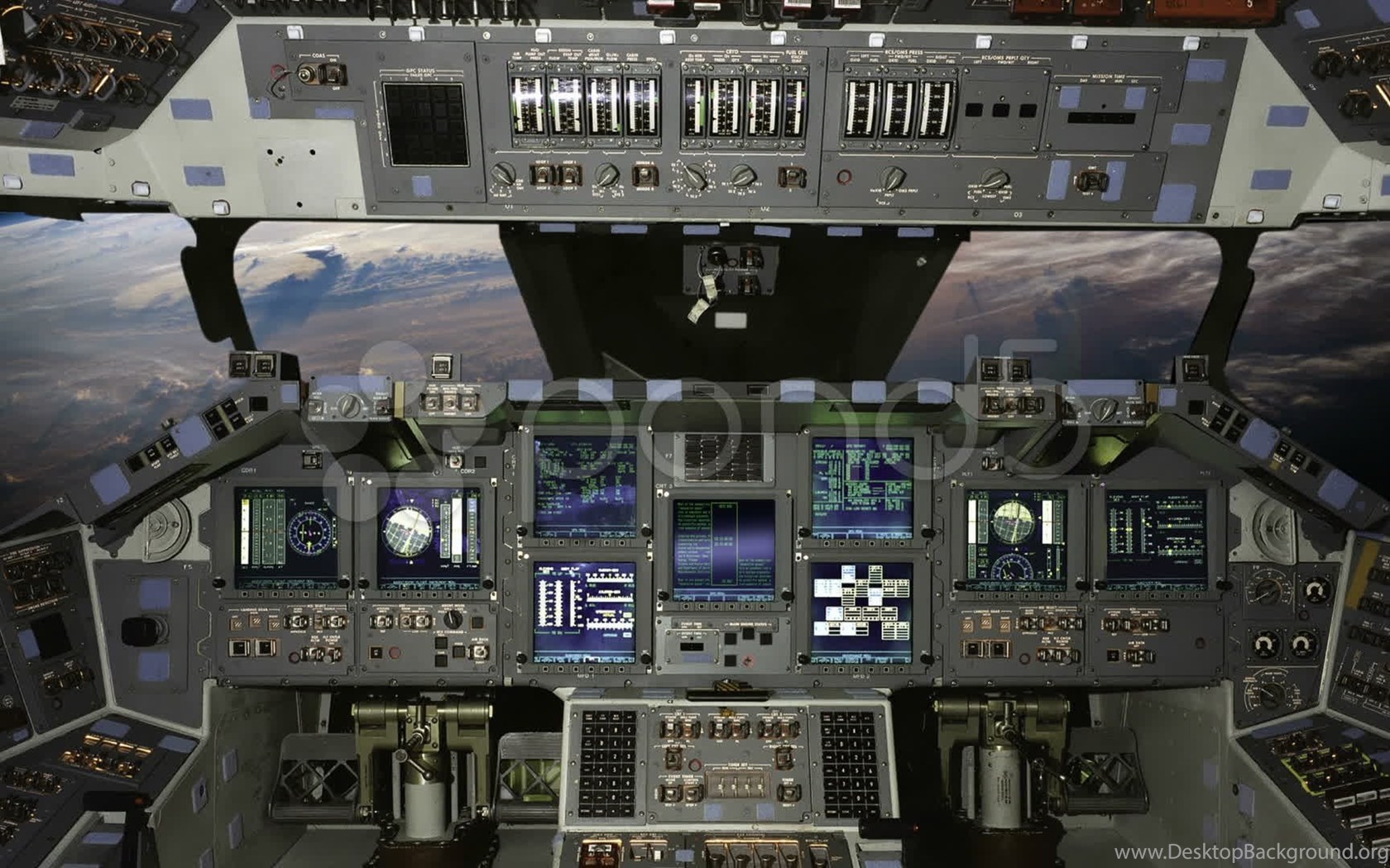 Space Shuttle Cockpit Wallpapers Pics About Space Desktop Background