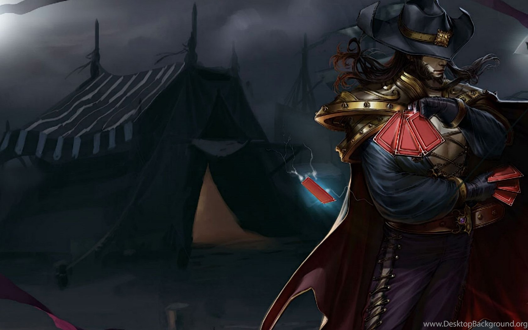 Twisted Fate Cards Skin Splash Art Wallpaper Jpg Desktop Background