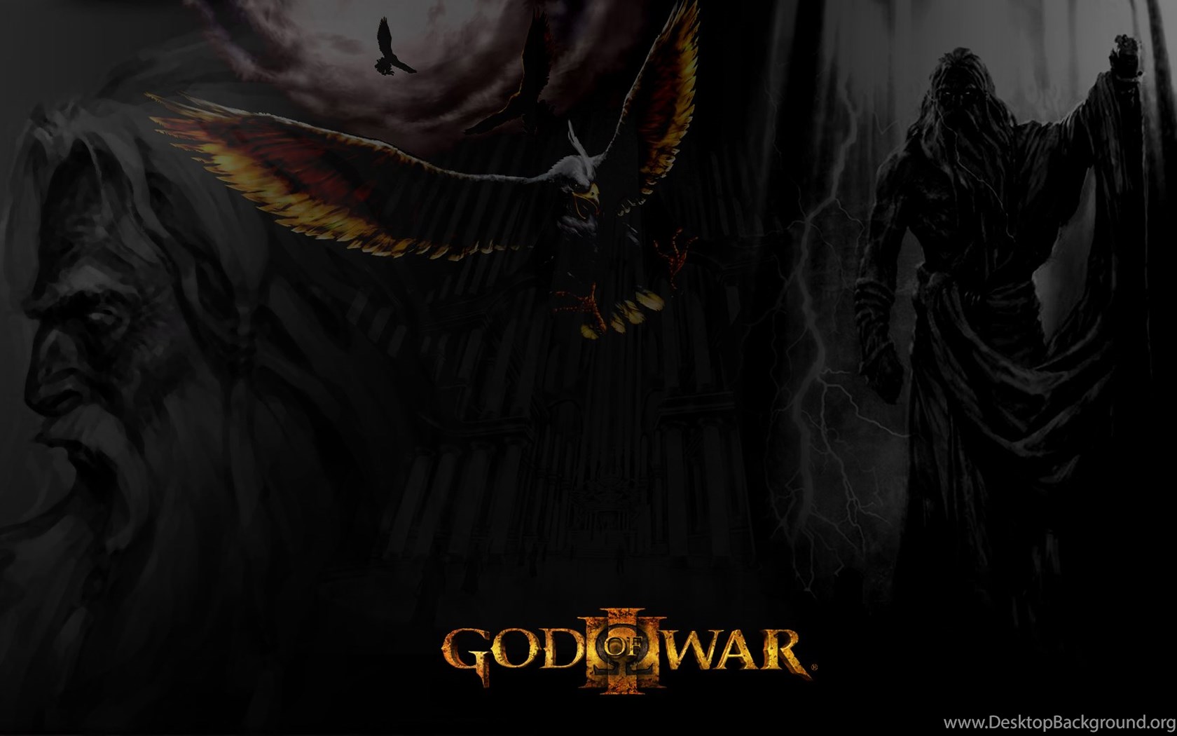 God Of War 3 Temple In The Shadow Desktop Wallpapers 1149 Desktop