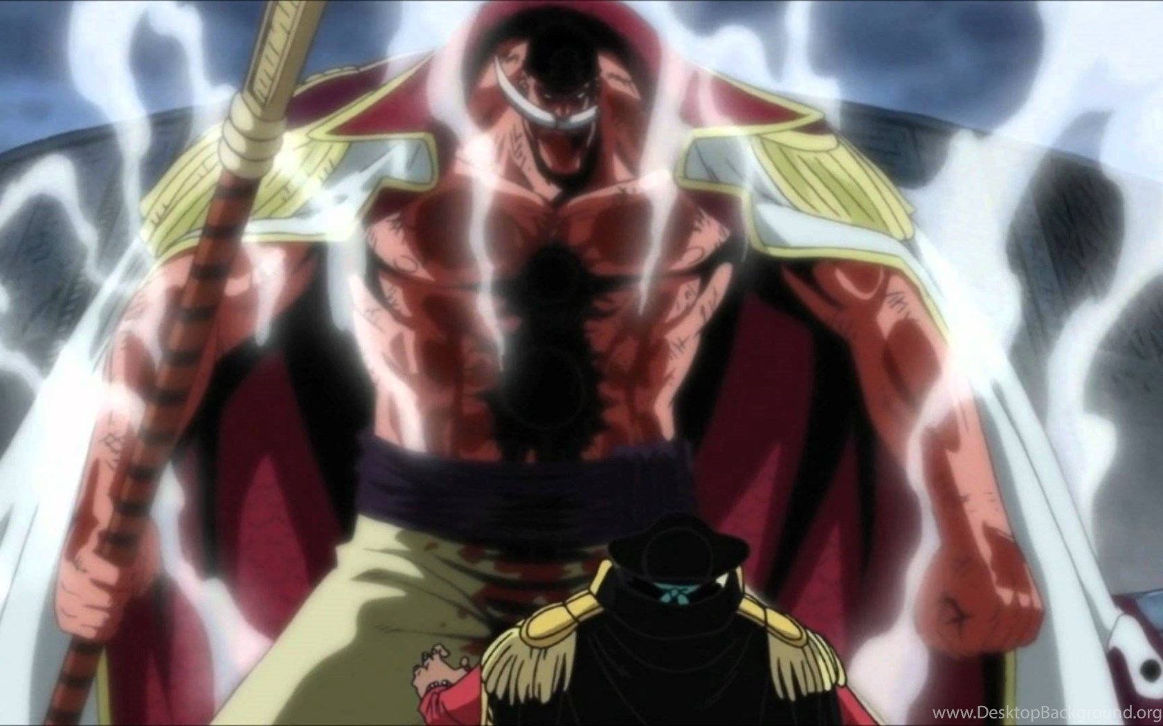 One Piece Ost Whitebeard Vs Blackbeard Youtube Desktop Background