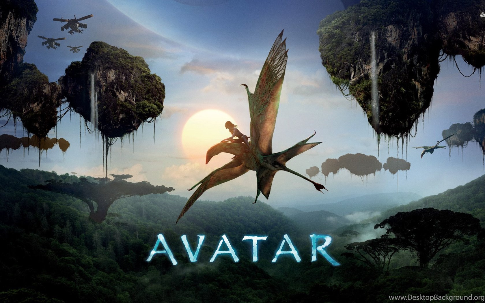 Avatar Movie Poster Credits Desktop Background