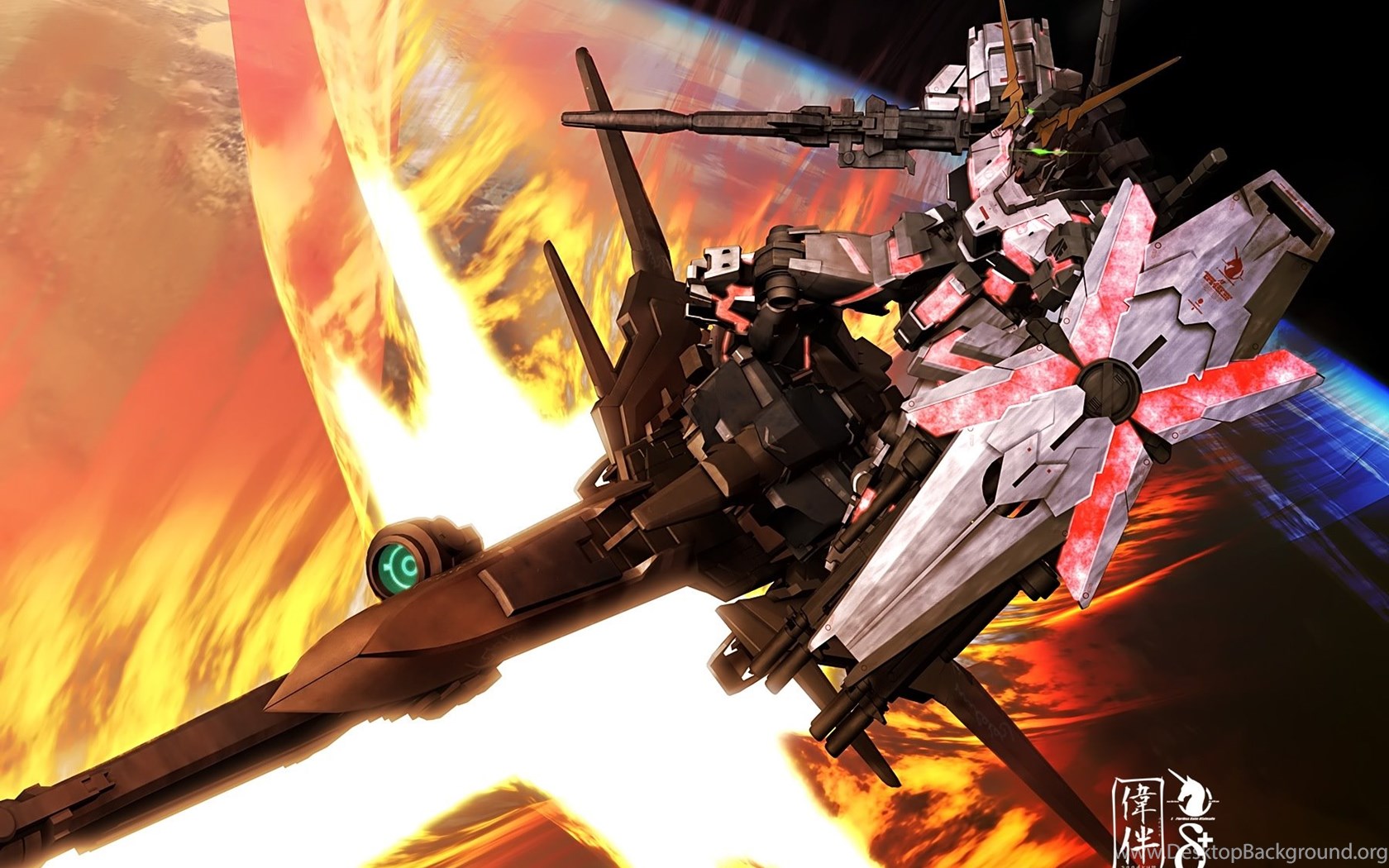 Mobile Suit Gundam Uc Unicorn Series No 10 Wallpapers Desktop Background