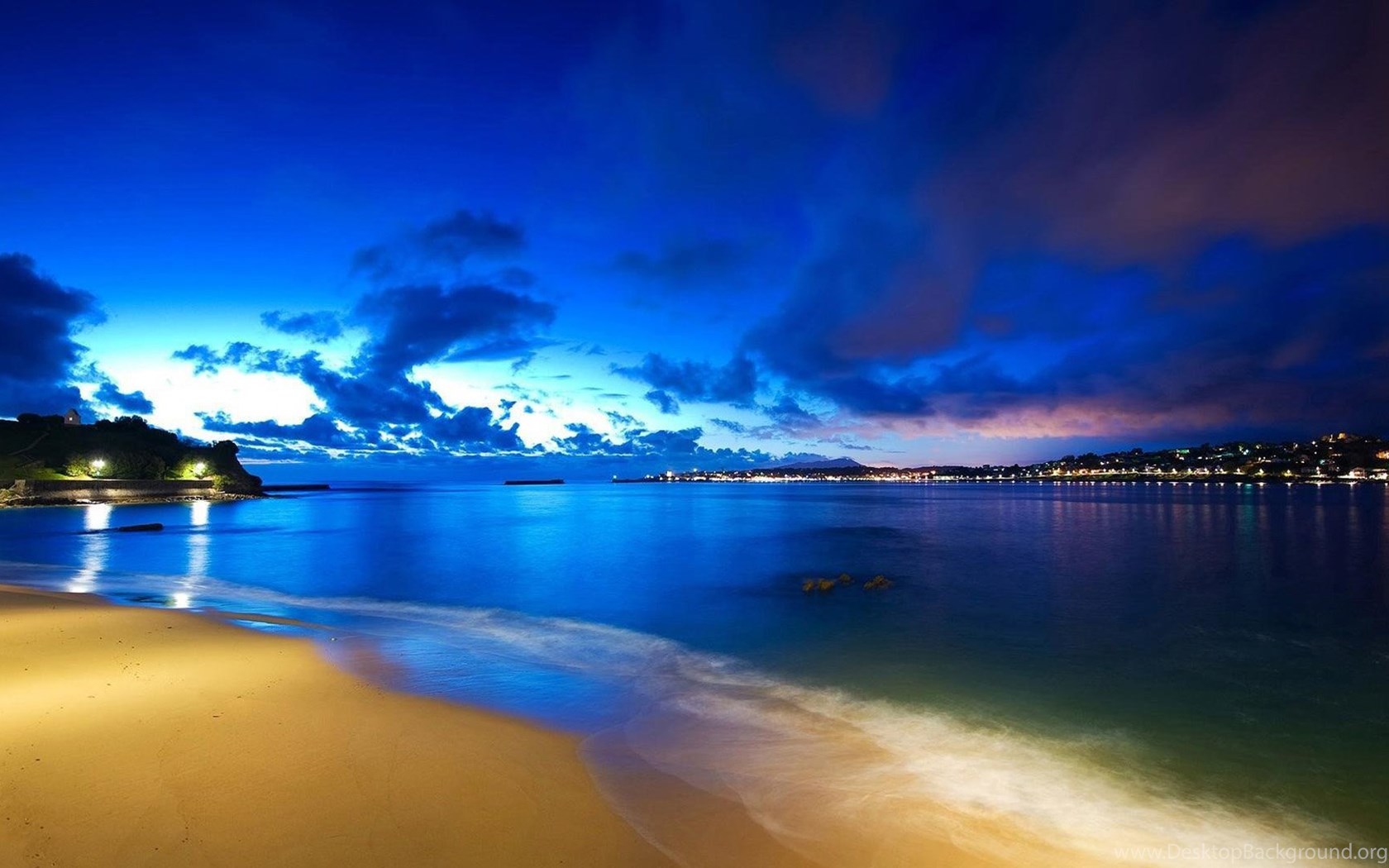 Beach At Night Iphone 5s Wallpapers Desktop Background