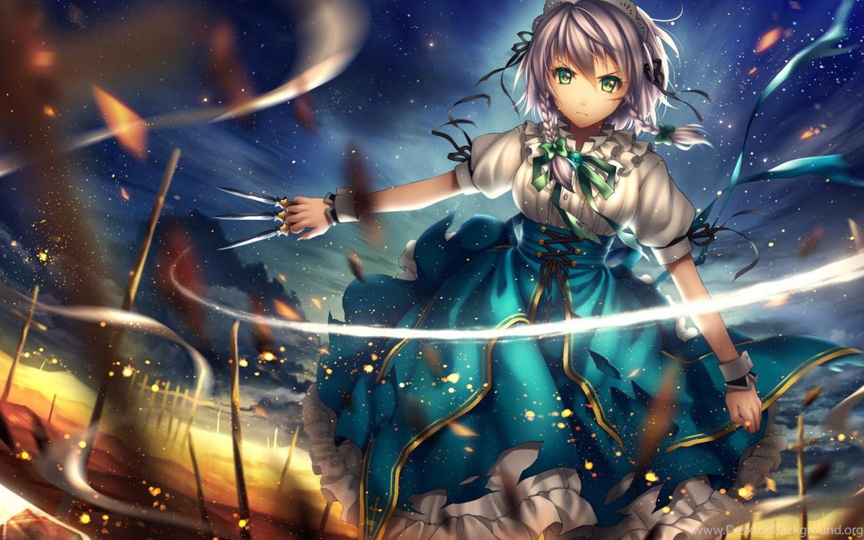 Izayoi Sakuya Desktop Background Images, Photos, Reviews