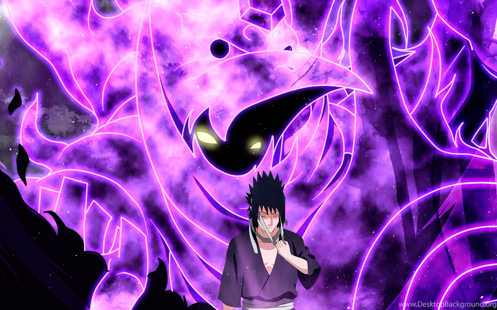 Sasuke Complete SusanoO By MArttist On DeviantArt Desktop Background