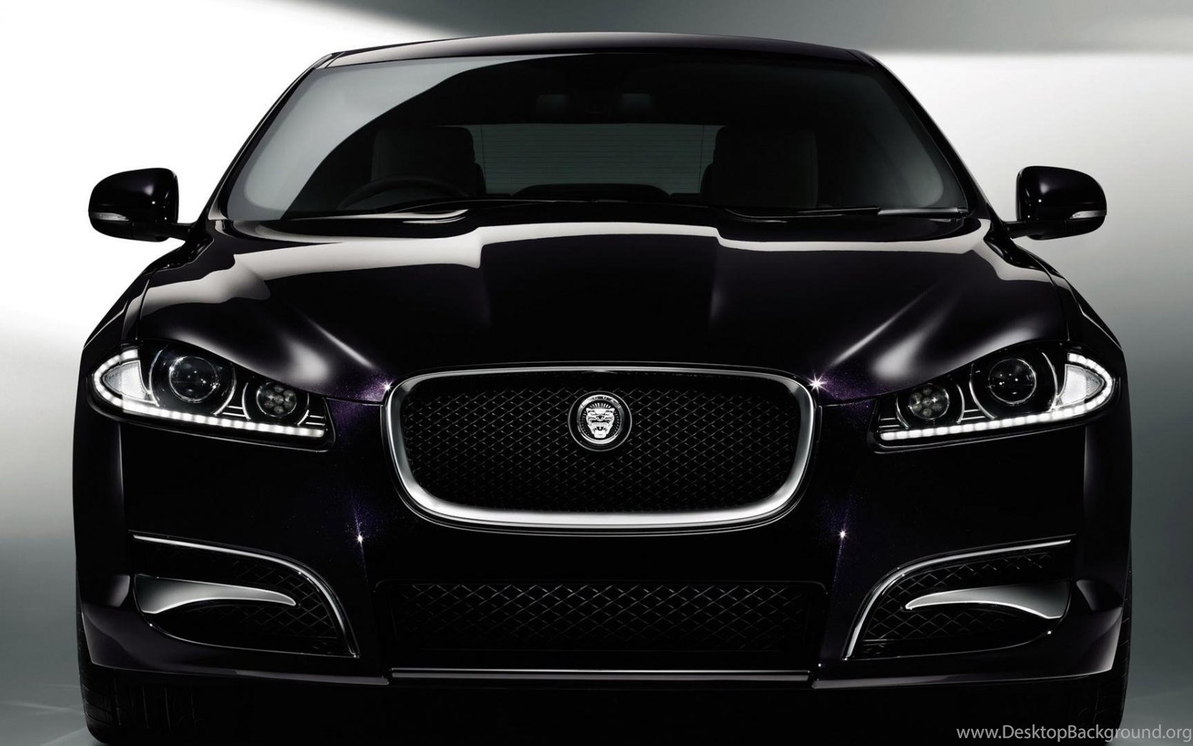 Black Cars Purple Vehicles Jaguar Xf Front View Wallpapers Desktop Images, Photos, Reviews