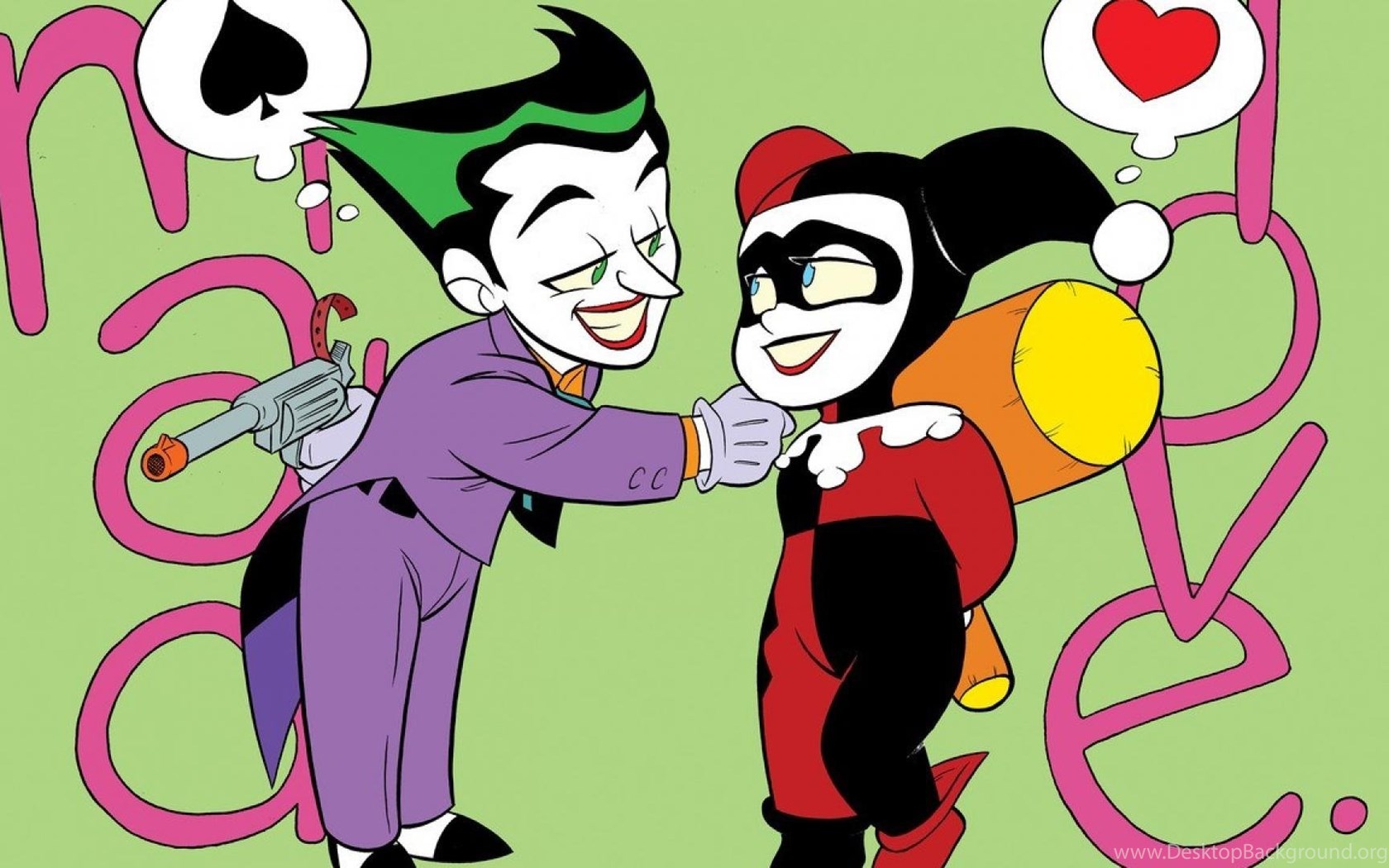 Joker Harley Quinn Yale Stewart Jl8 Coringa Wallpapers Desktop