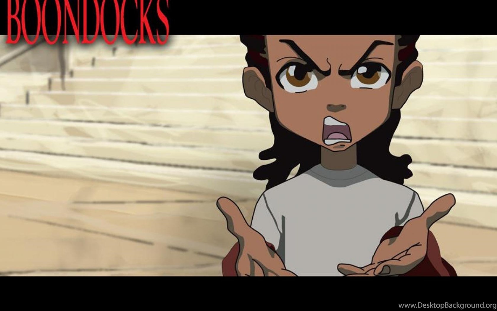 Boondocks don't drop the soap