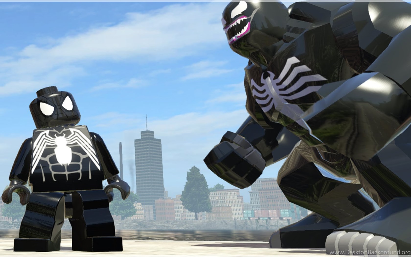 Venom Vs Black Suit Spider Man Epic Battle Lego Marvel Super Desktop Background Tom hardy in venom 4k. venom vs black suit spider man epic