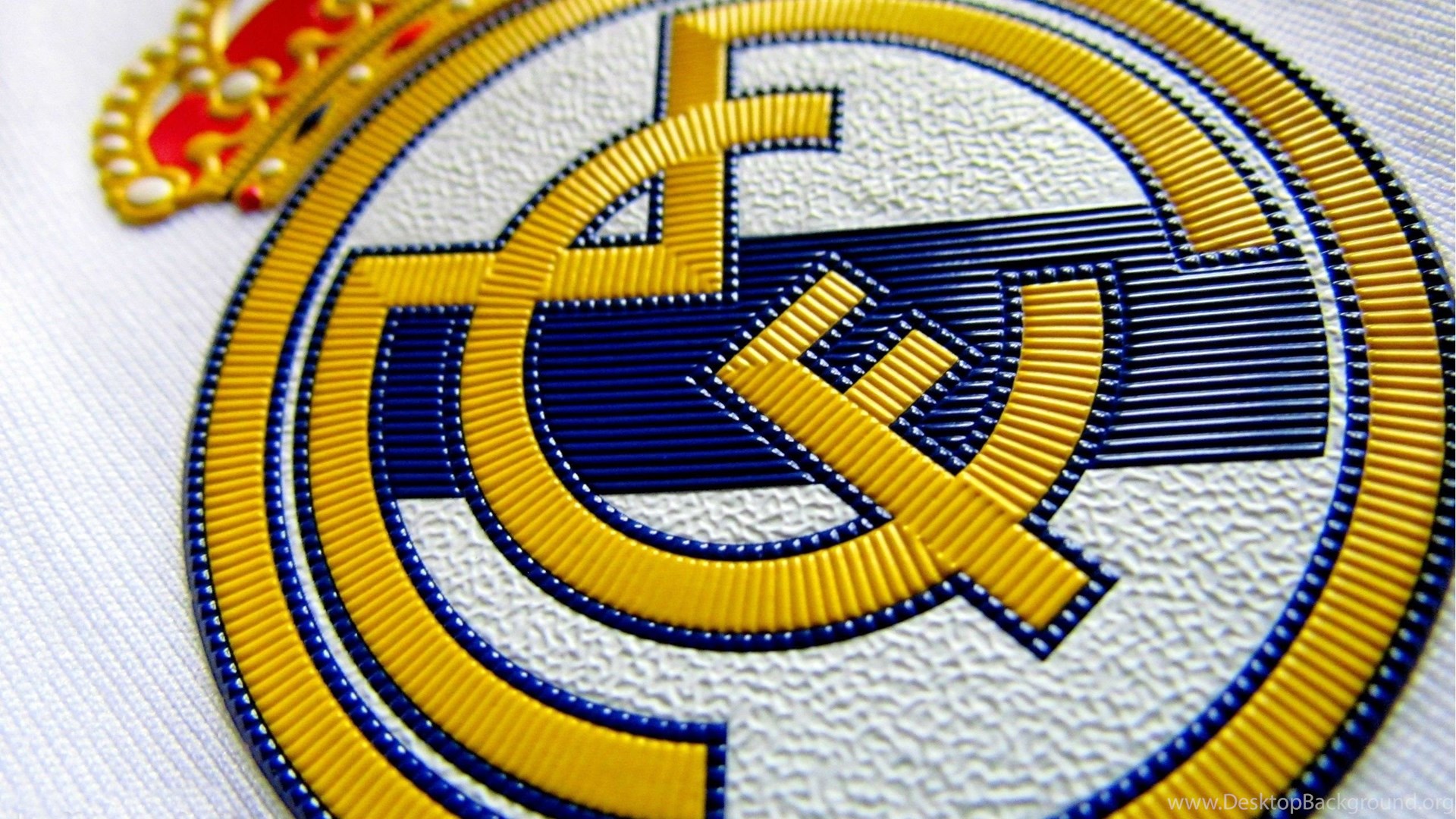 Real Madrid Logo 2016 Football Club Desktop Background