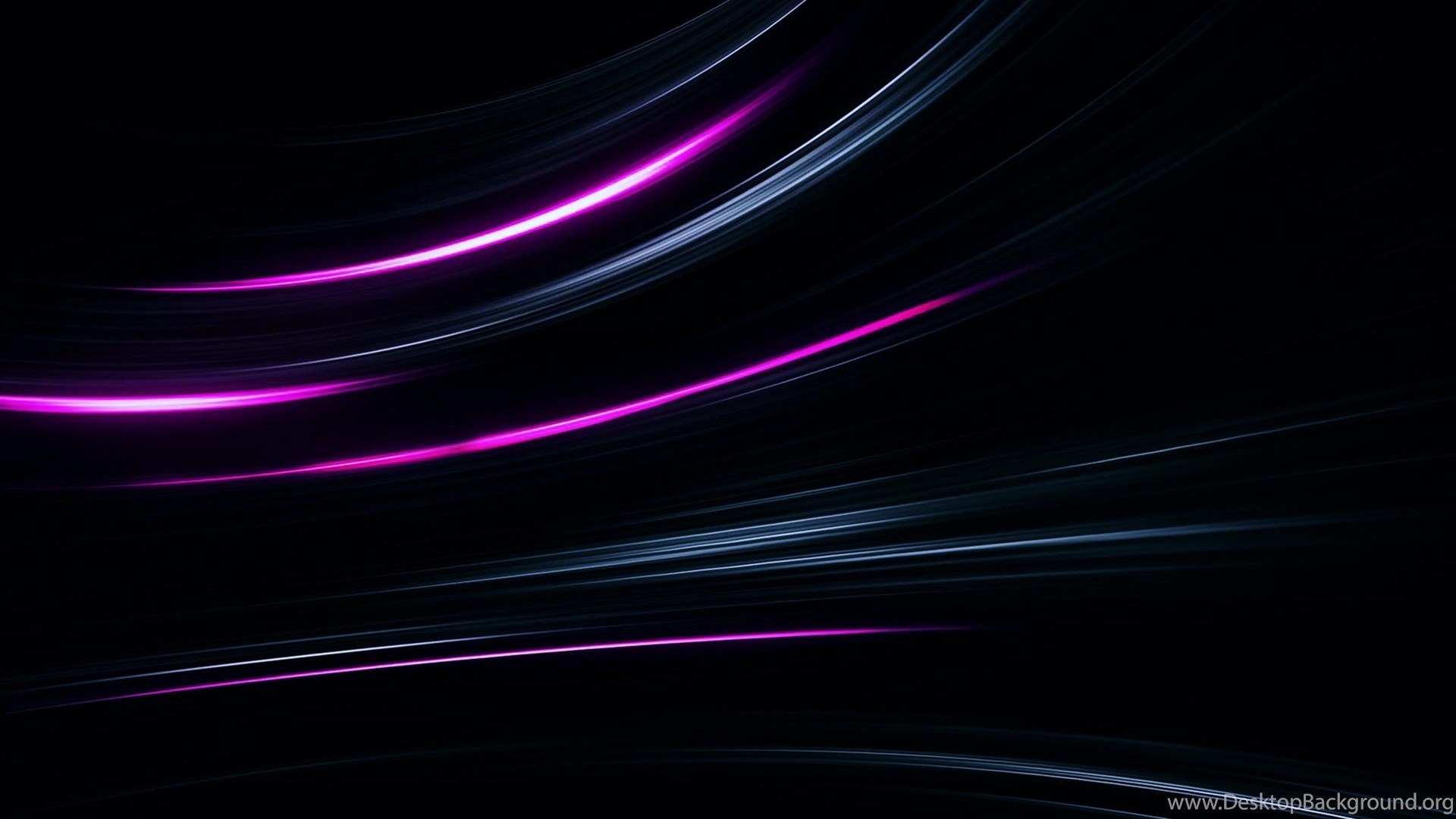 Abstract Art Backgrounds Blue Colorful Colors Lines Glowing Neon