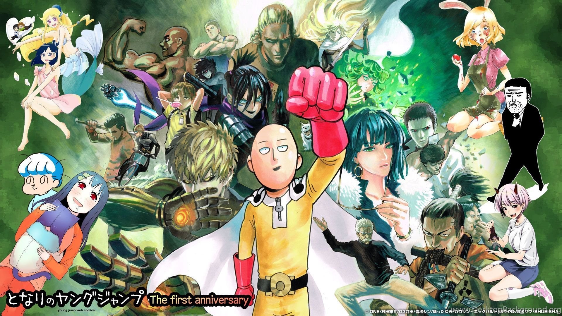 One Punch Man Wallpapers 32 Images On Genchiinfo