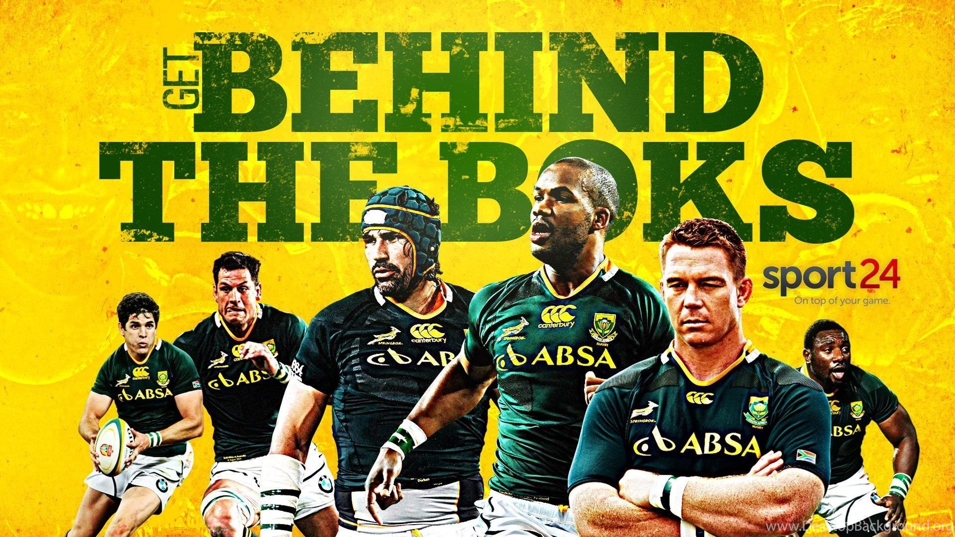 8 Awesome Springbok Rugby Desktop Wallpapers Desktop Background
