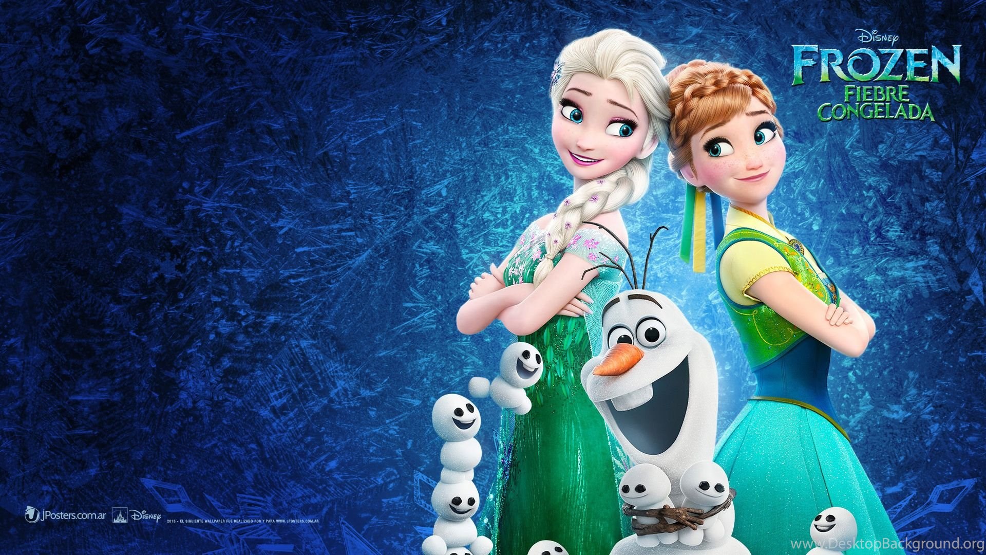 Frozen Anna Elsa Olaf Wallpapers Desktop Background