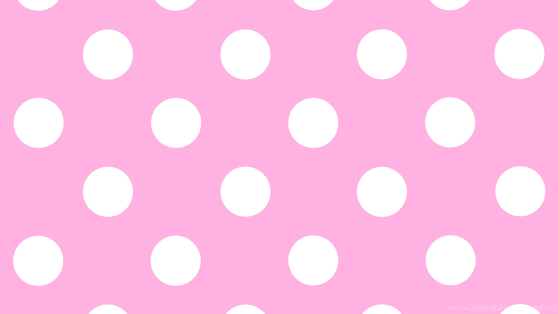 Wallpapers Pink And White Polka Dot Dots Pattern Free Clip Art Desktop Background