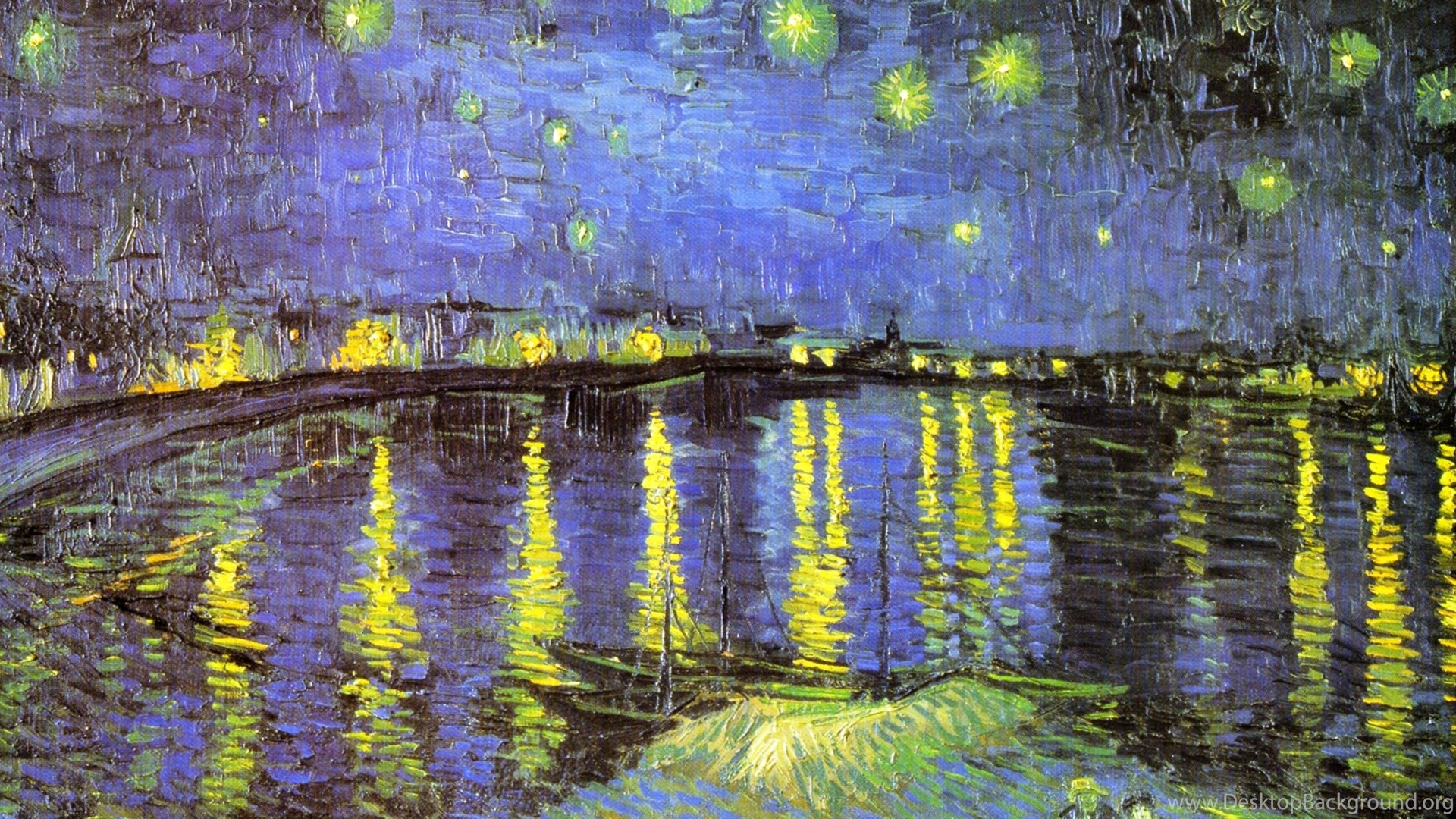 Paintings Night Classic Vincent Van Gogh Starry Night Over The