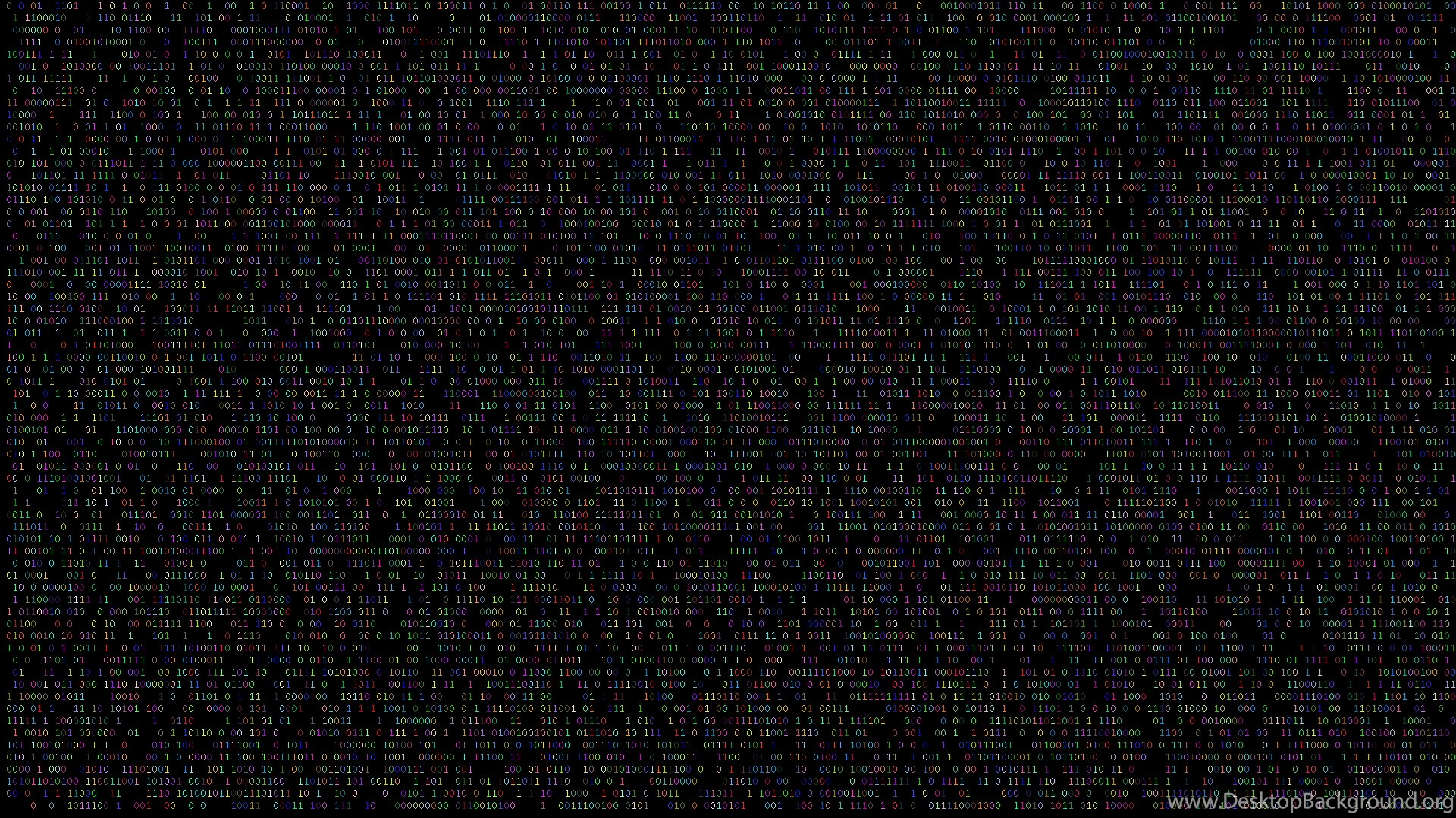 Project Random Binary Wallpapers Generator Cons Coding Desktop
