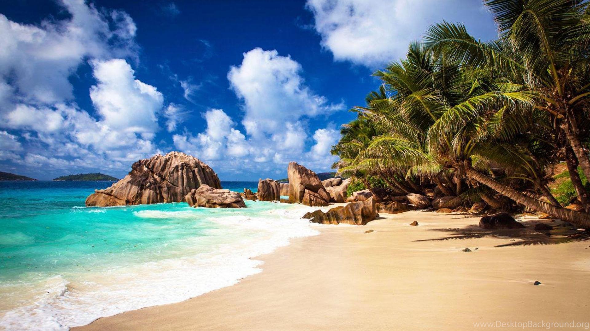 La Digue Island Seychelles ( Desktop Background