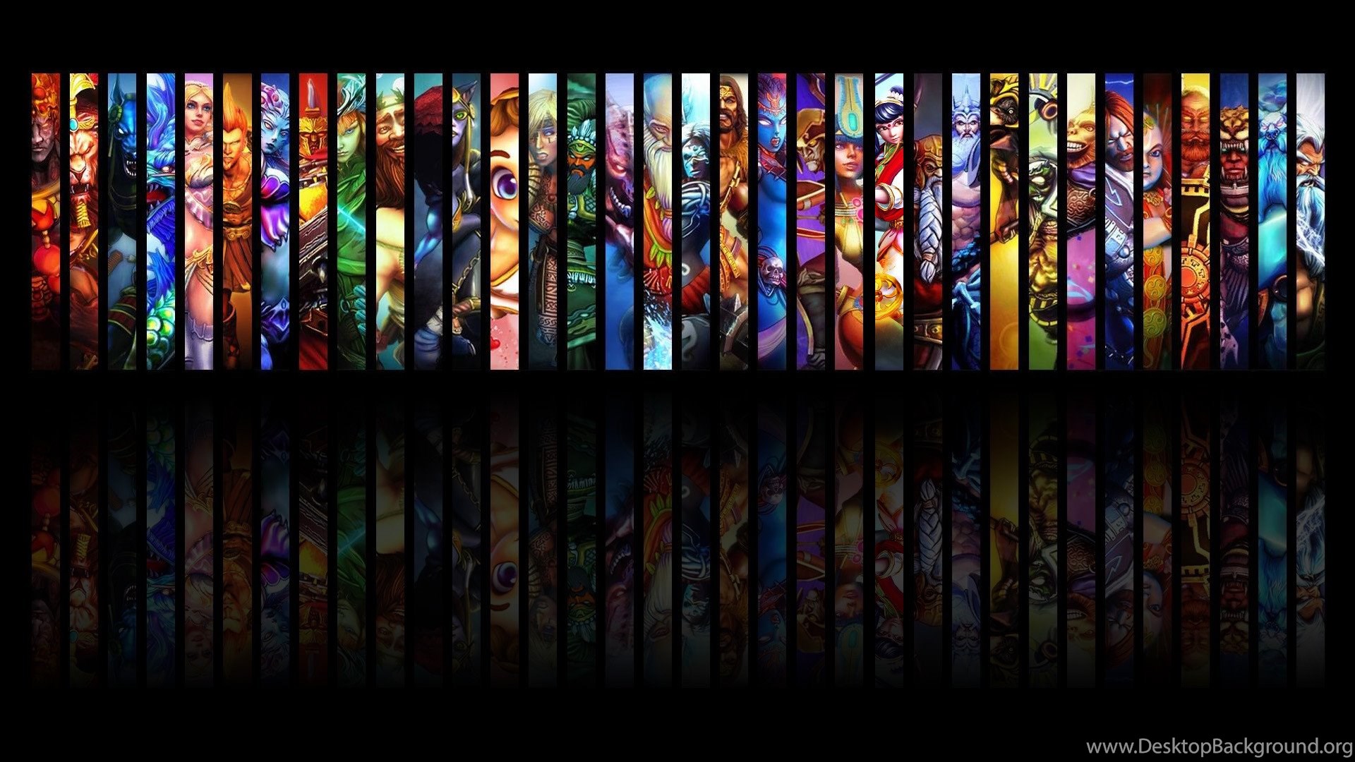 Smite Dual Screen Wallpapers Desktop Background