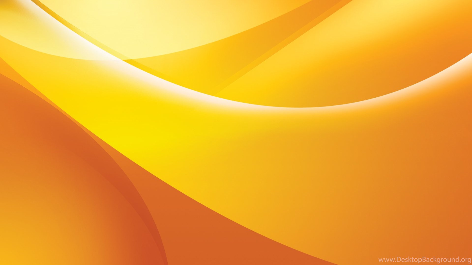 Yellow And Orange Abstract Backgrounds Desktop Background