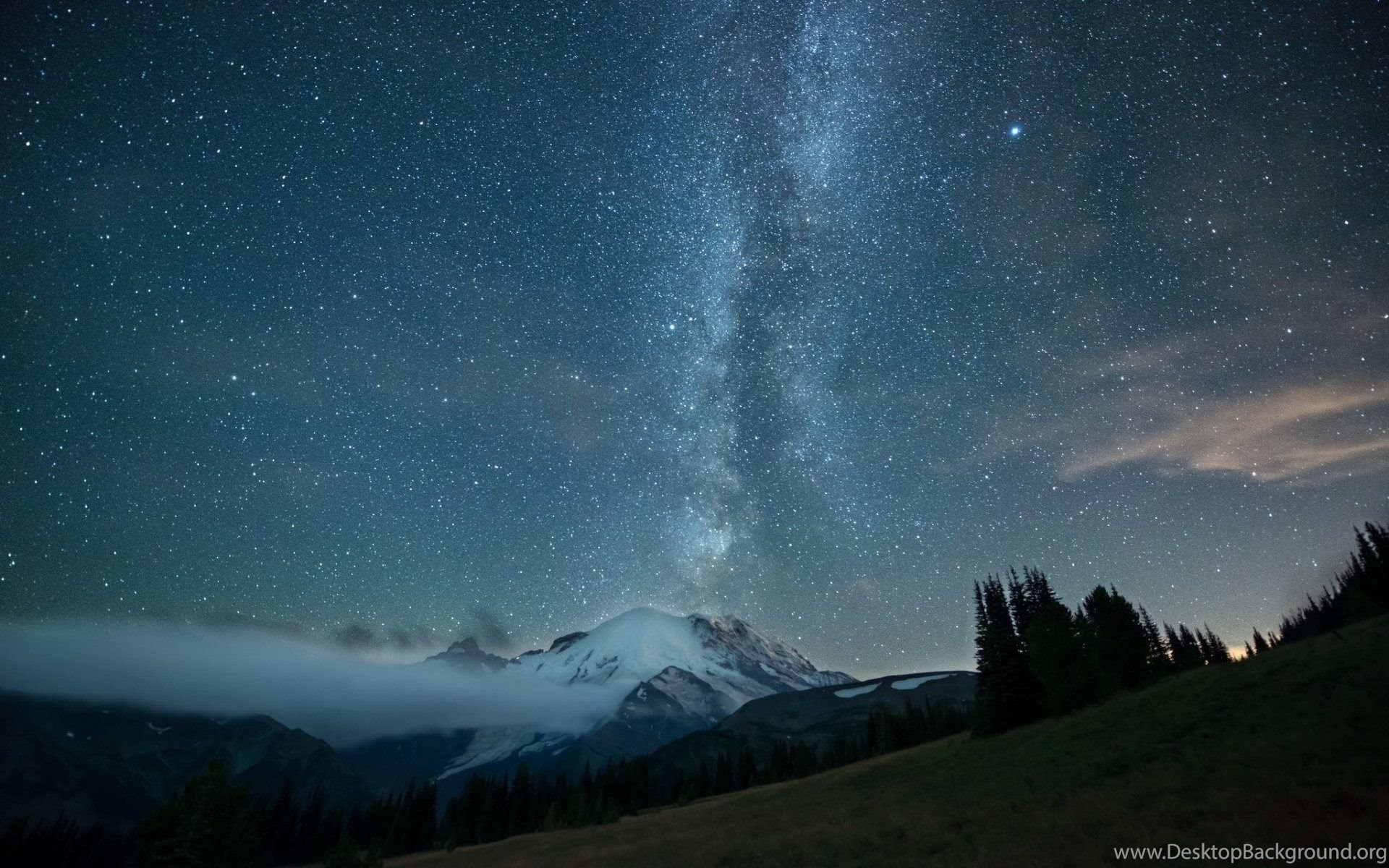 Sky Full Of Stars Night Wallpapers For Desktop Pc Mobile Desktop