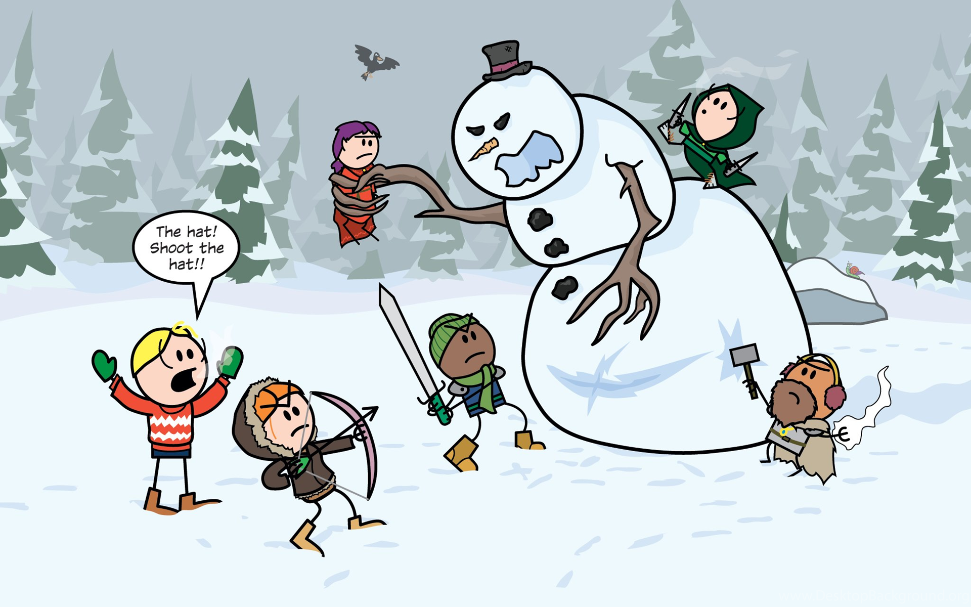 Giant In The Playground Games Desktop Background