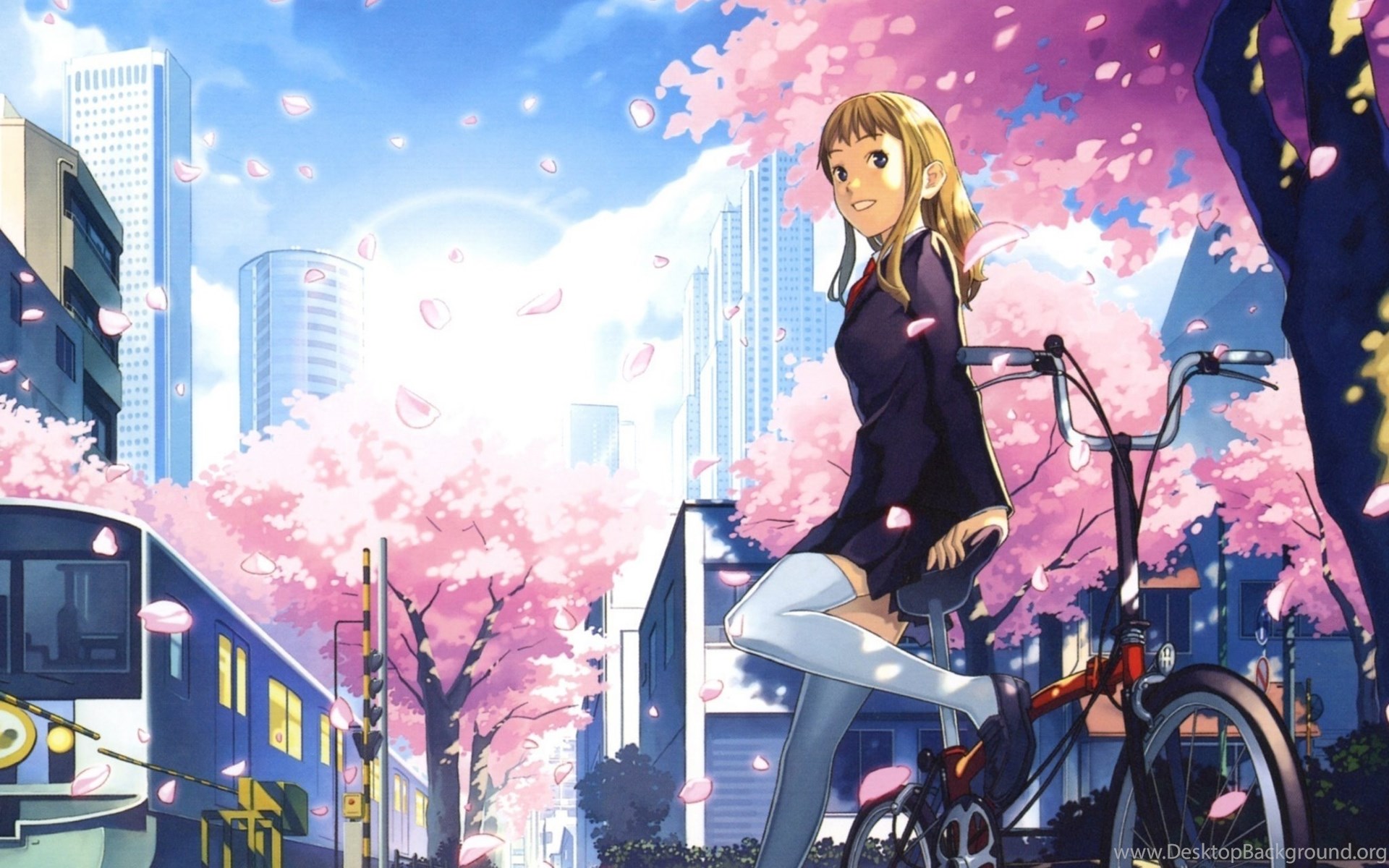 Anime City HD Desktop Wallpapers : High Definition ...