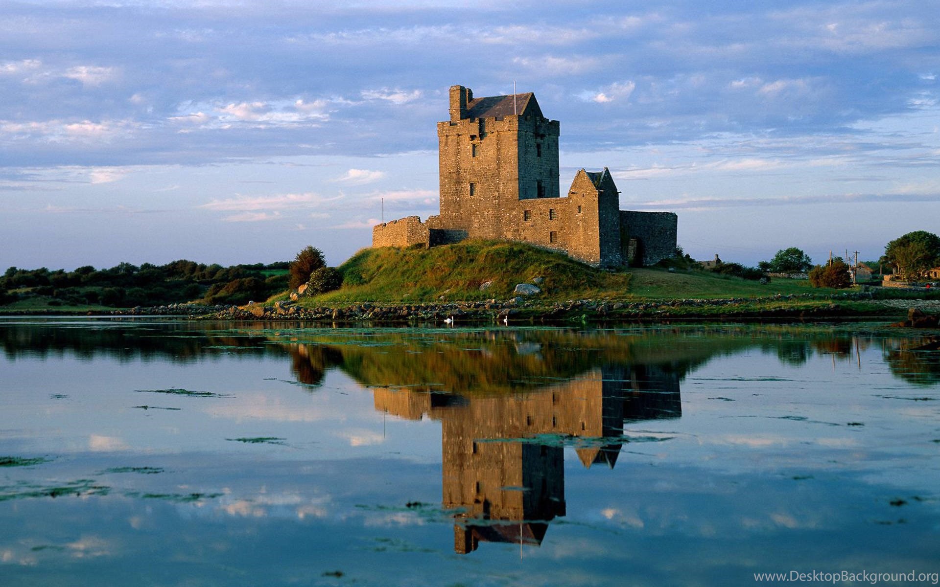 Ирландия. Замок Дангвайр Ирландия. Замок Ирландия, Голуэй. Замок Бамбург Нортумберленд. Замок Гленвех Ирландия.